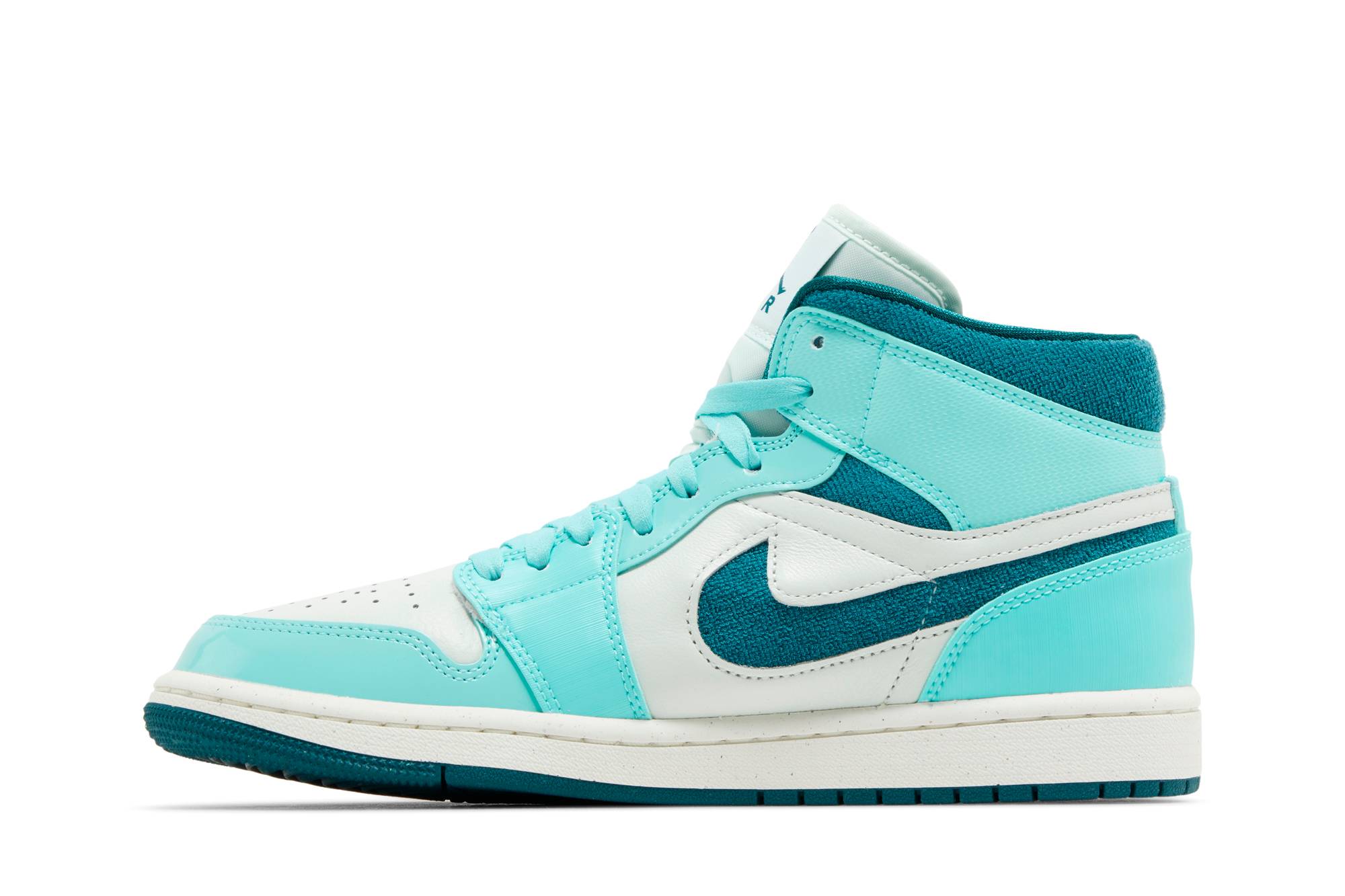(Women) Air Jordan 1 Mid ‘Bleached Turquoise’ DZ3745-300
