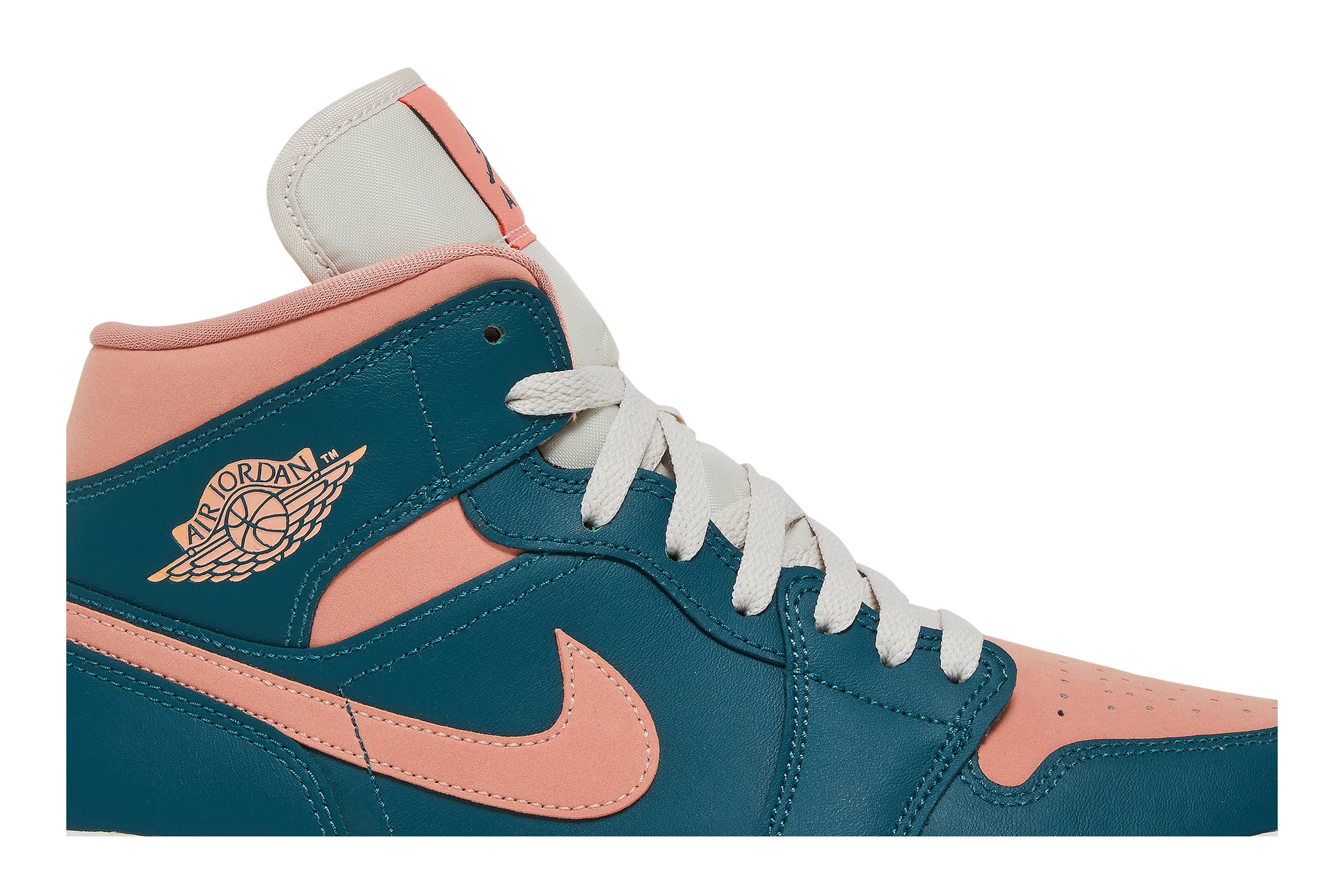 (Women) Air Jordan 1 Mid Dark Teal Green BQ6472-308 Nicesnk
