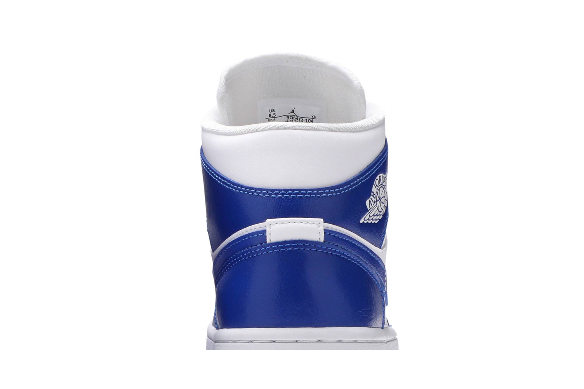 (Women) Air Jordan 1 Mid ‘Kentucky Blue’ BQ6472-104