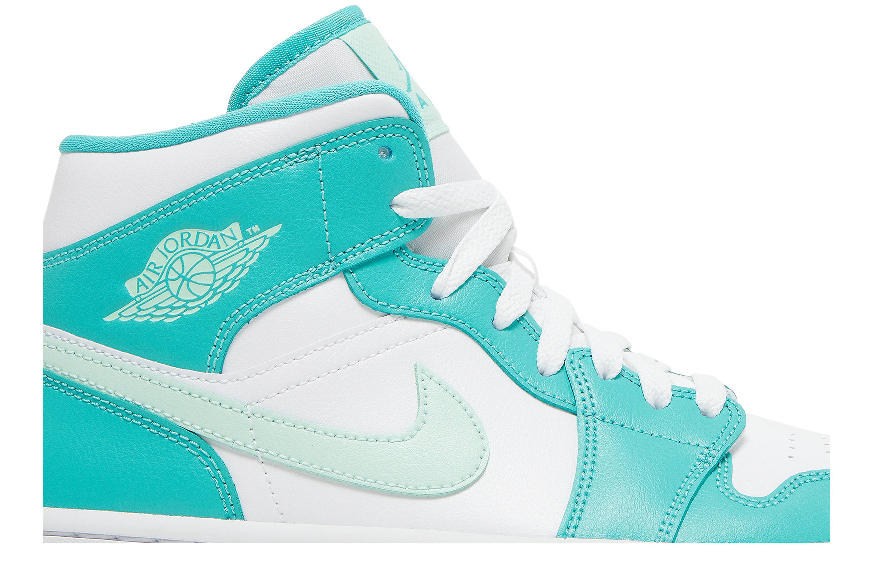 (Women) Air Jordan 1 Mid Marine Green DV2229-300 Nicesnk