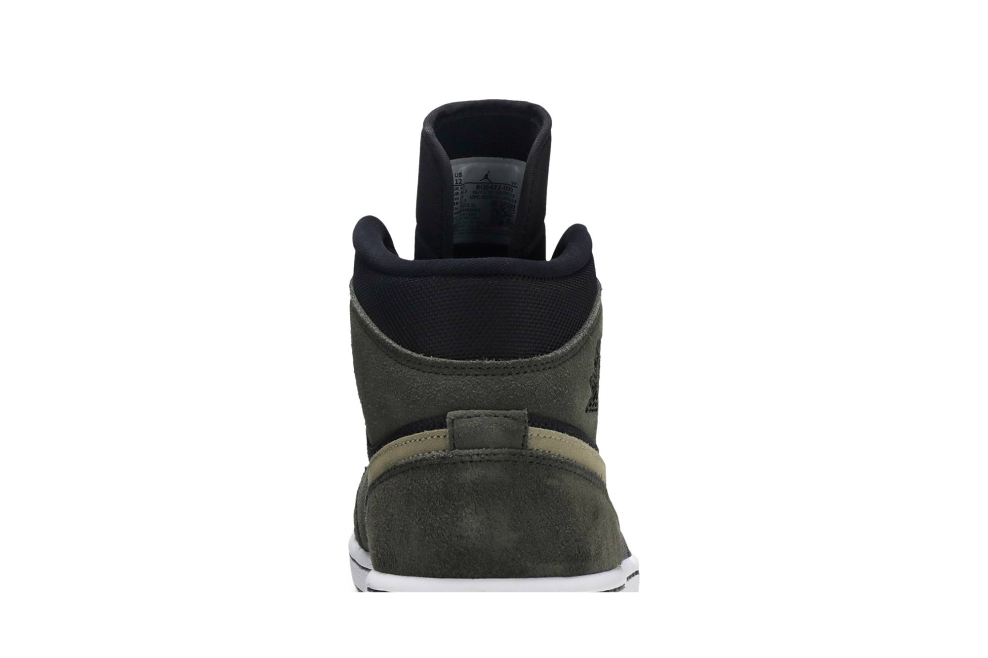 (Women) Air Jordan 1 Mid ‘Olive’ BQ6472-030