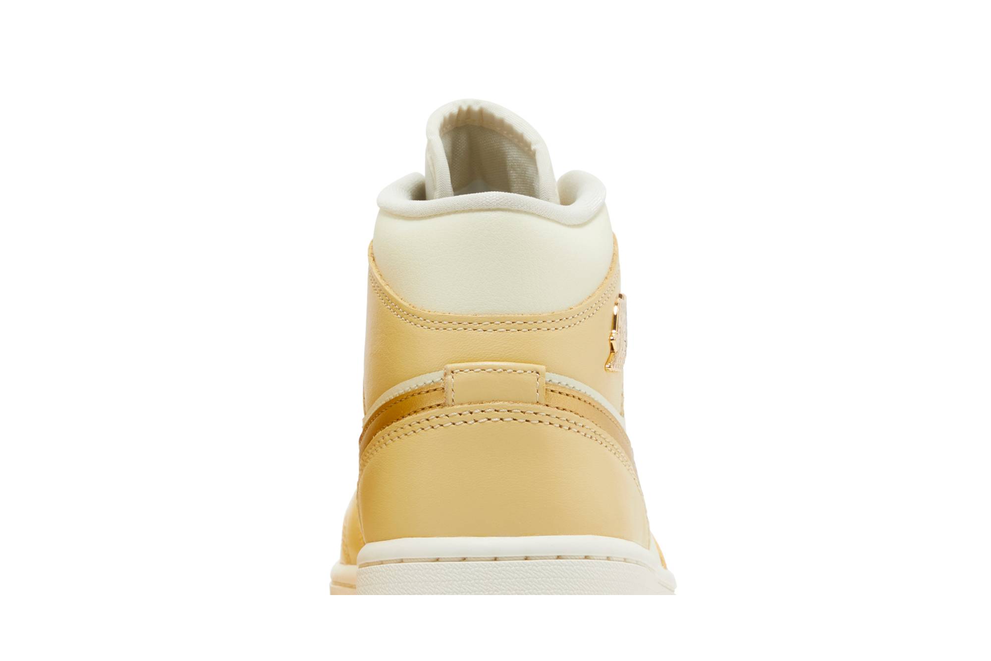 (Women) Air Jordan 1 Mid ‘Pale Vanilla Gold’ FB9892-200