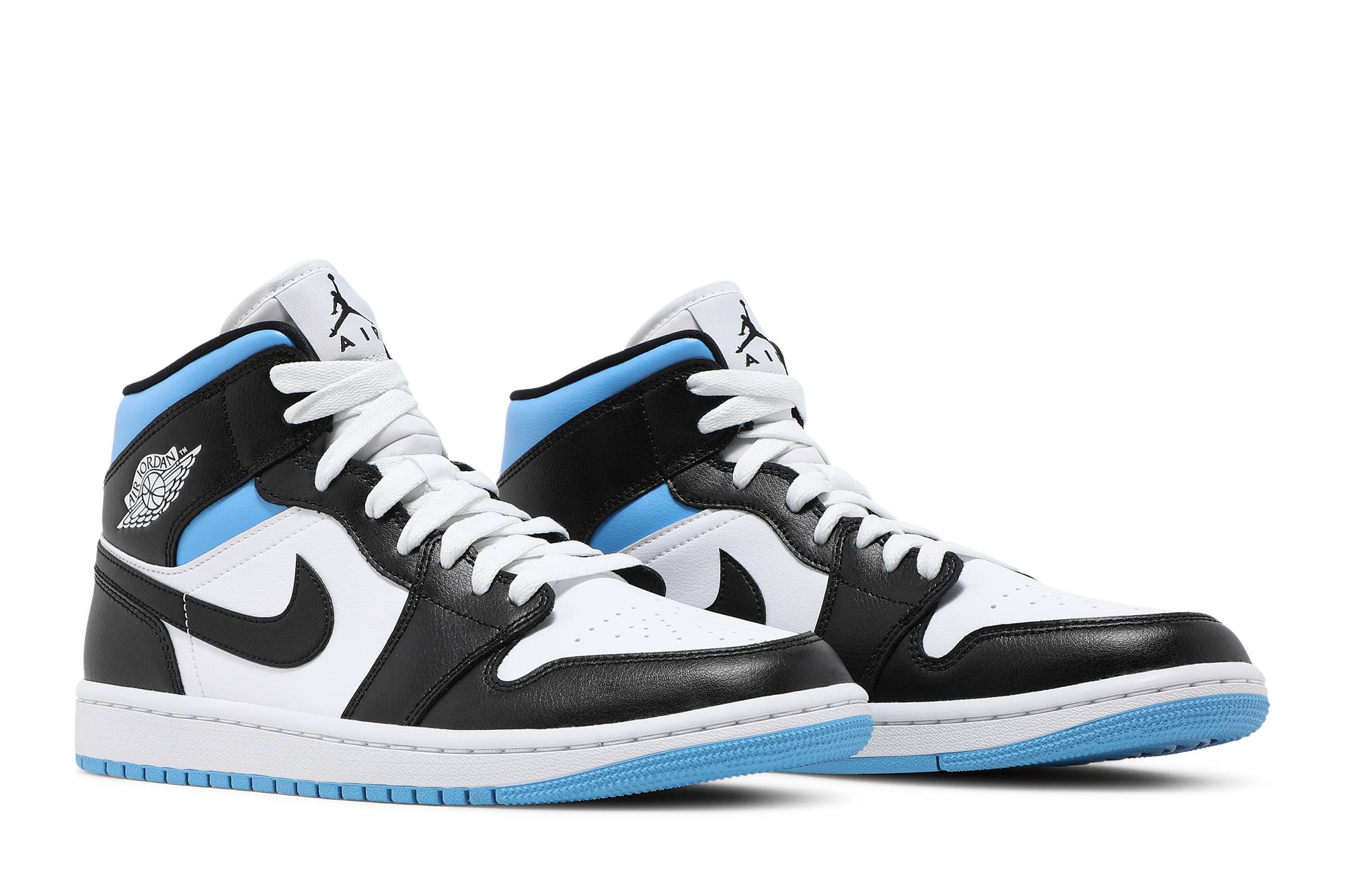 (Women) Air Jordan 1 Mid University Blue BQ6472-102 Nicesnk