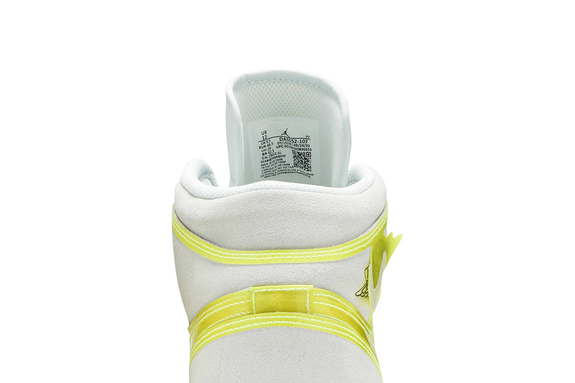 (Women) Air Jordan 1 Mid LX ‘Off White Opti Yellow’ DA5552-107