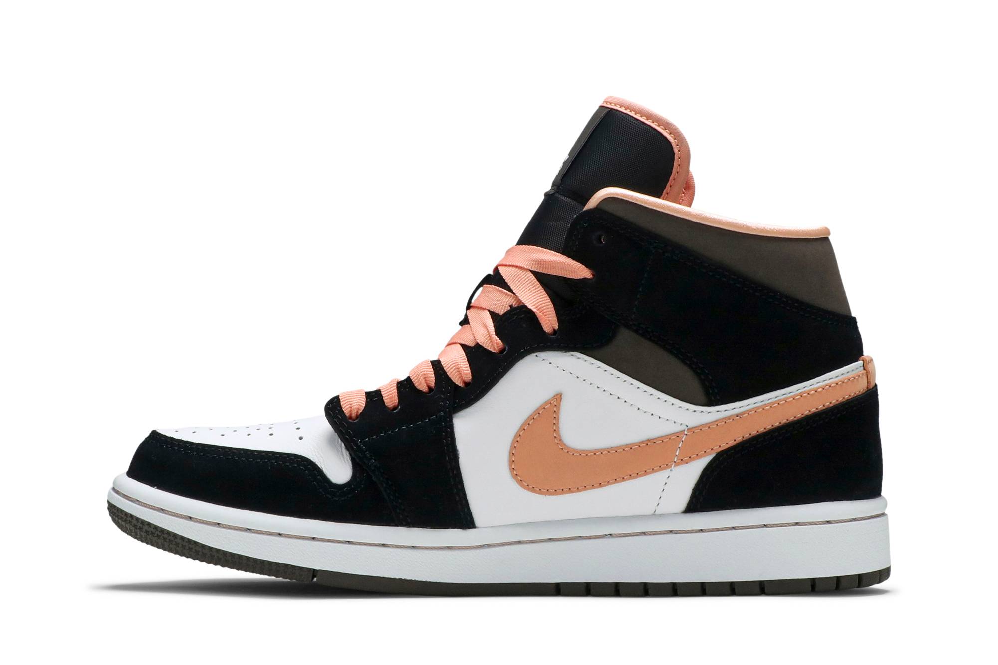 (Women) Air Jordan 1 Mid SE Peach Mocha DH0210-100 Nicesnk