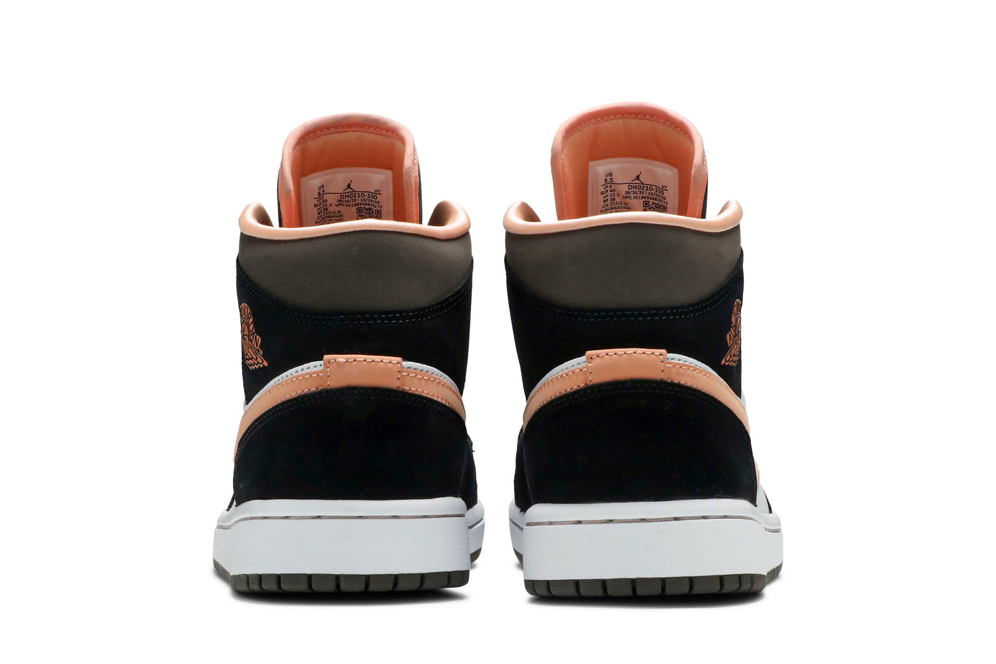 (Women) Air Jordan 1 Mid SE Peach Mocha DH0210-100 Nicesnk