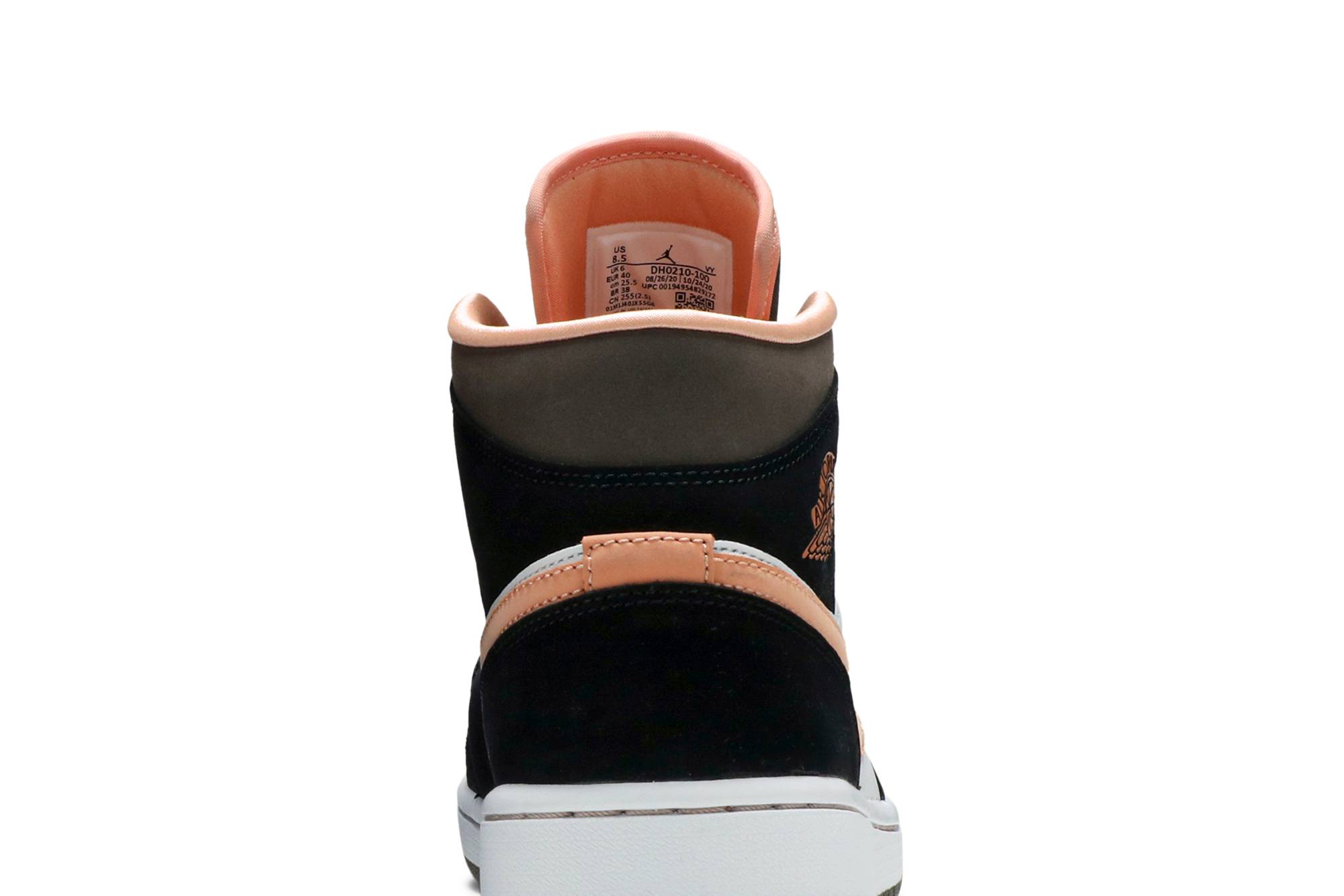 (Women) Air Jordan 1 Mid SE Peach Mocha DH0210-100 Nicesnk