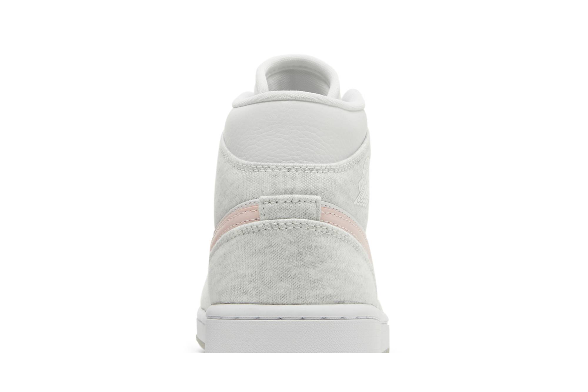 (Women) Air Jordan 1 Mid SE White Light Iron Ore DN4045-001 Nicesnk