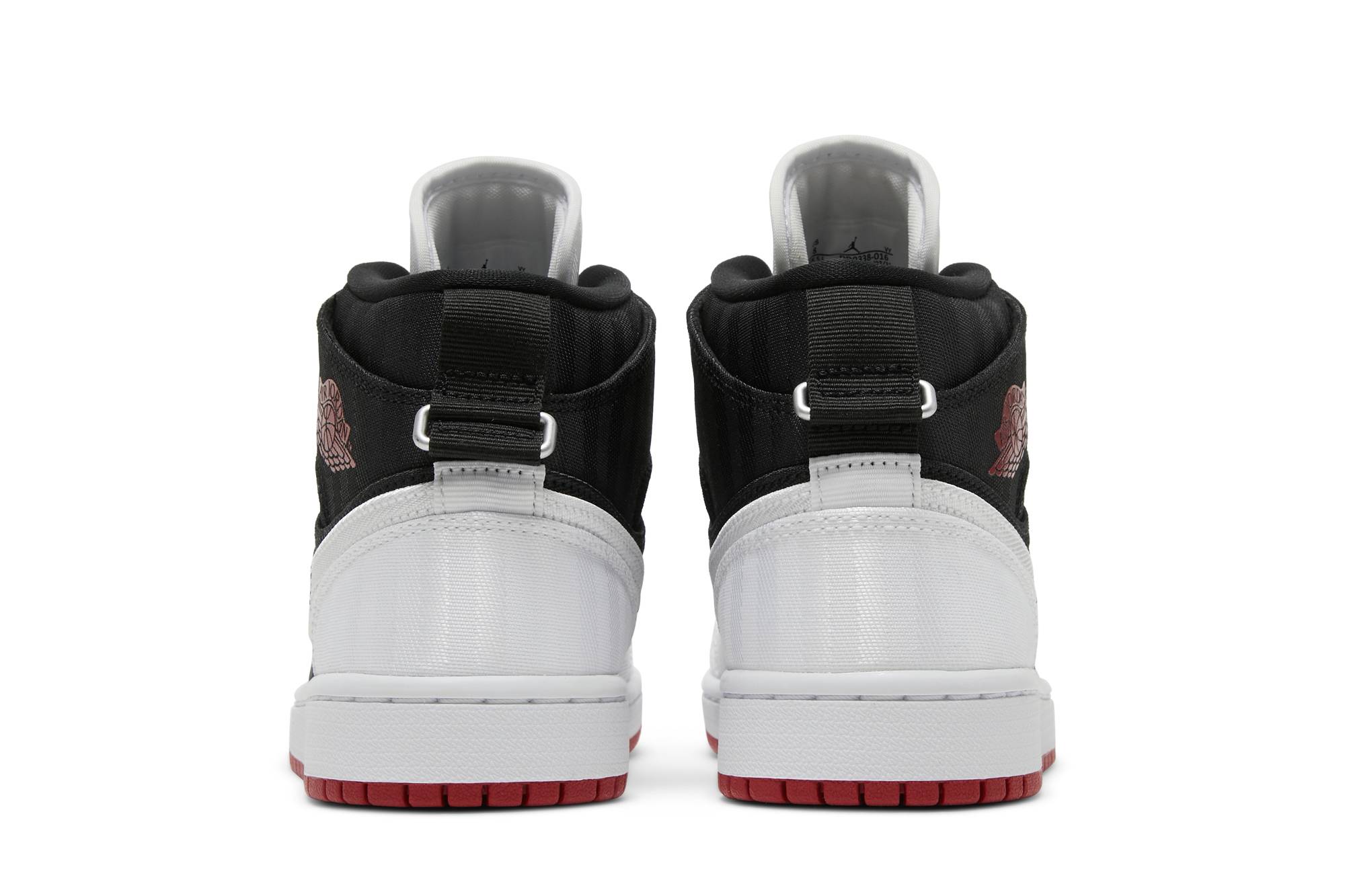(Women) Air Jordan 1 Mid SE Utility ‘White Black Gym Red’ DD9338-016