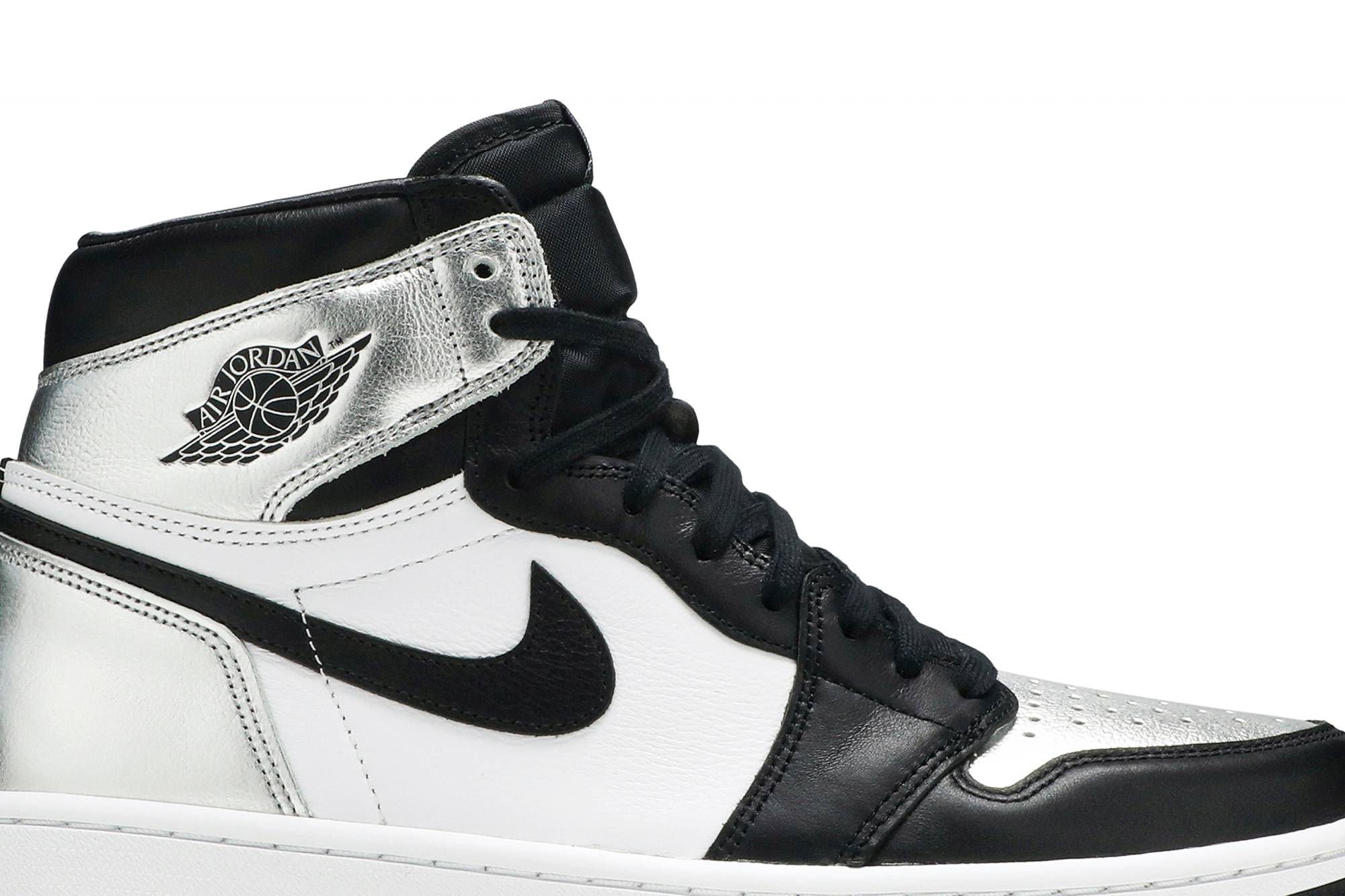 (Women) Air Jordan 1 Retro High OG ‘Silver Toe’ CD0461-001