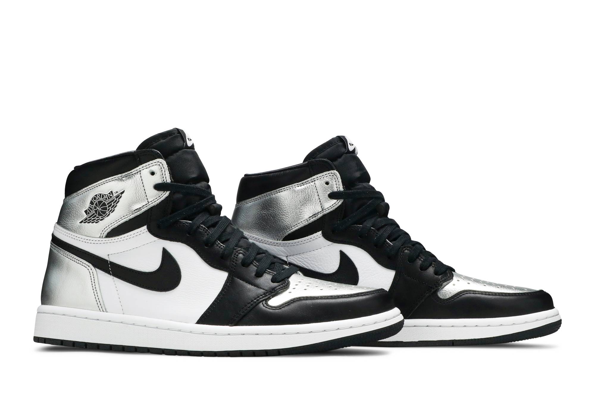 (Women) Air Jordan 1 Retro High OG ‘Silver Toe’ CD0461-001