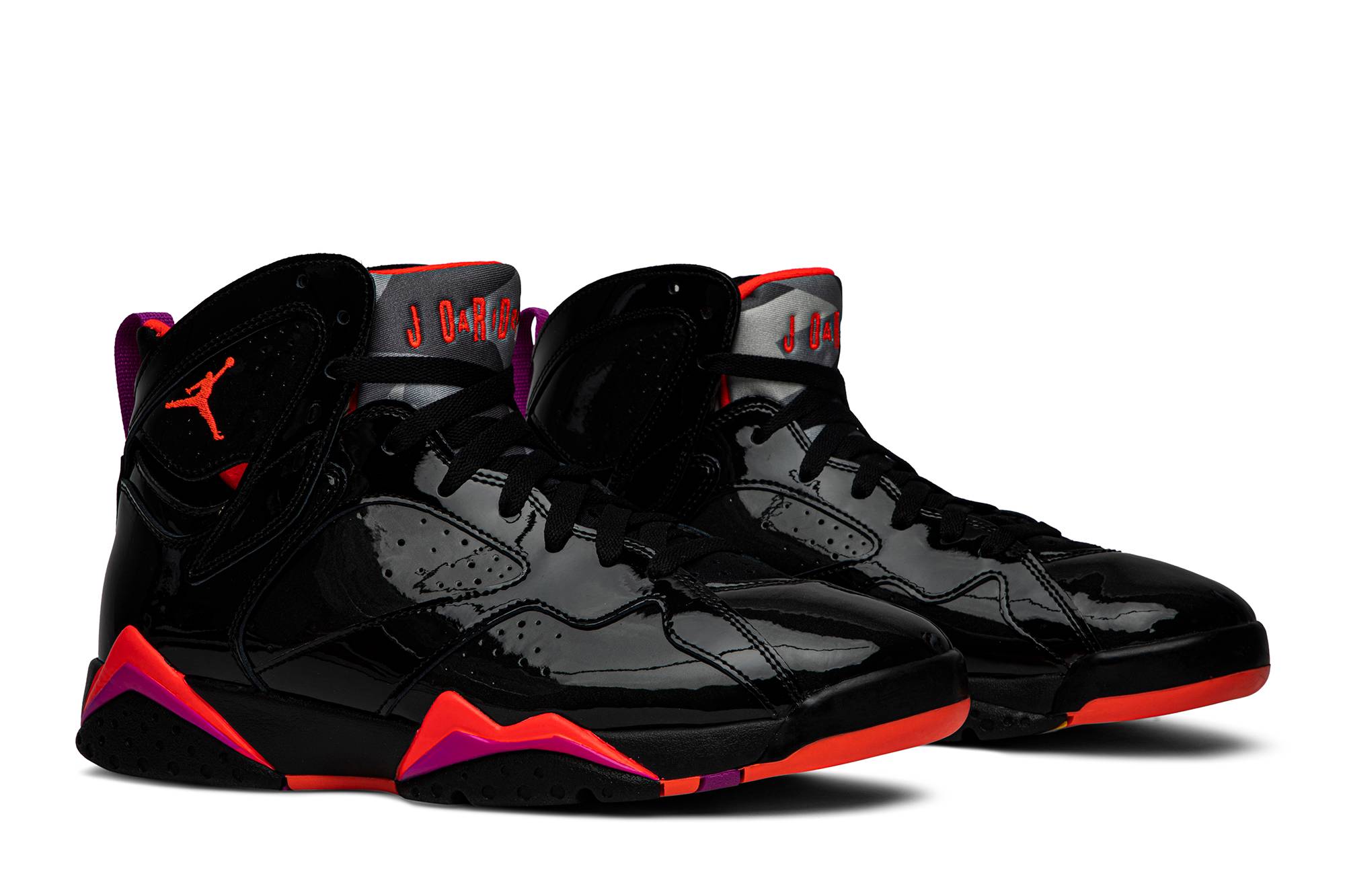 (Women) Air Jordan 7 Retro ‘Black Gloss’ 313358-006