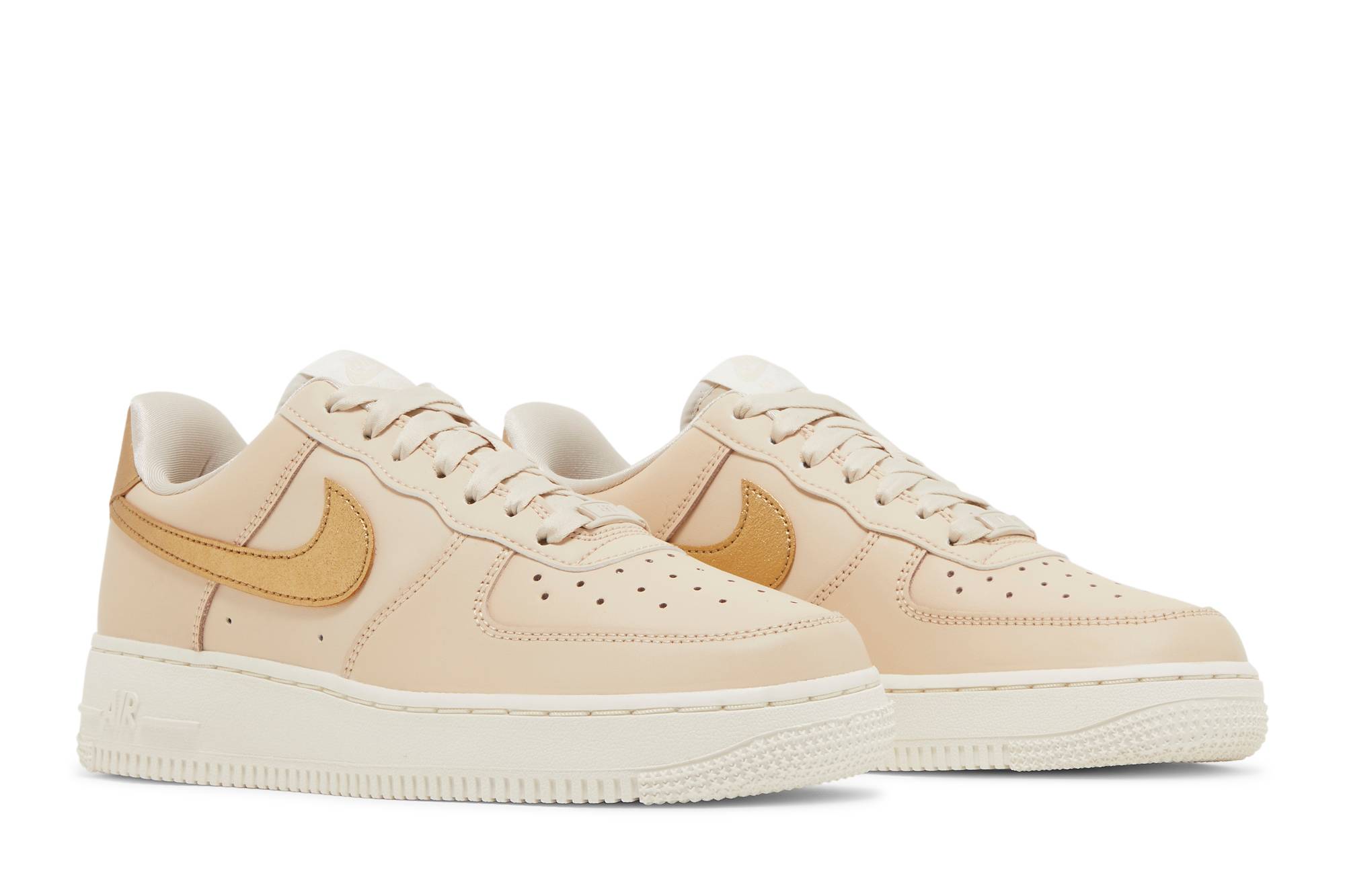 (Women) Nike Air Force 1 ’07 Essential ‘Sanddrift Gold’ DQ7569-102