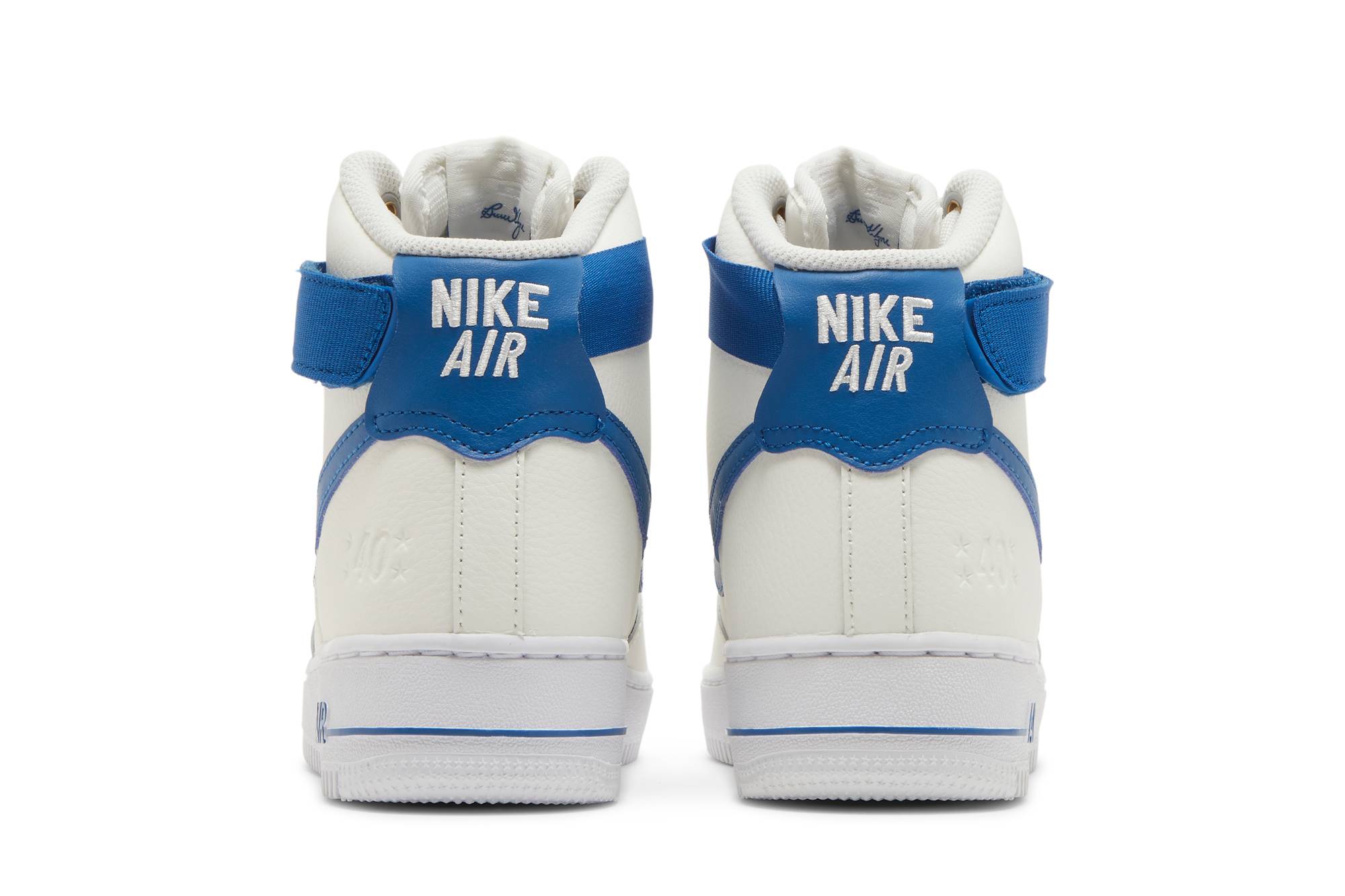 (Women) Nike Air Force 1 High SE ’40th Anniversary – Sail Blue Jay’ DQ7584-100