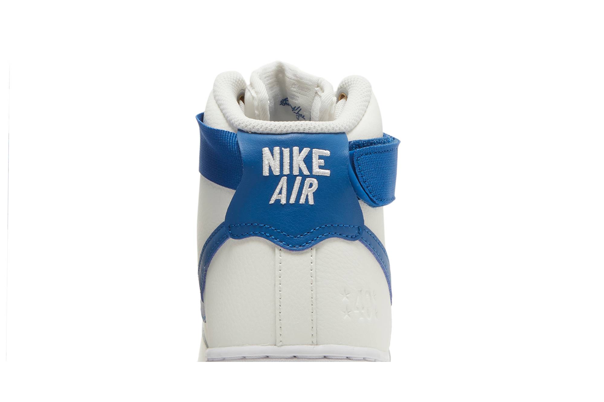 (Women) Nike Air Force 1 High SE ’40th Anniversary – Sail Blue Jay’ DQ7584-100