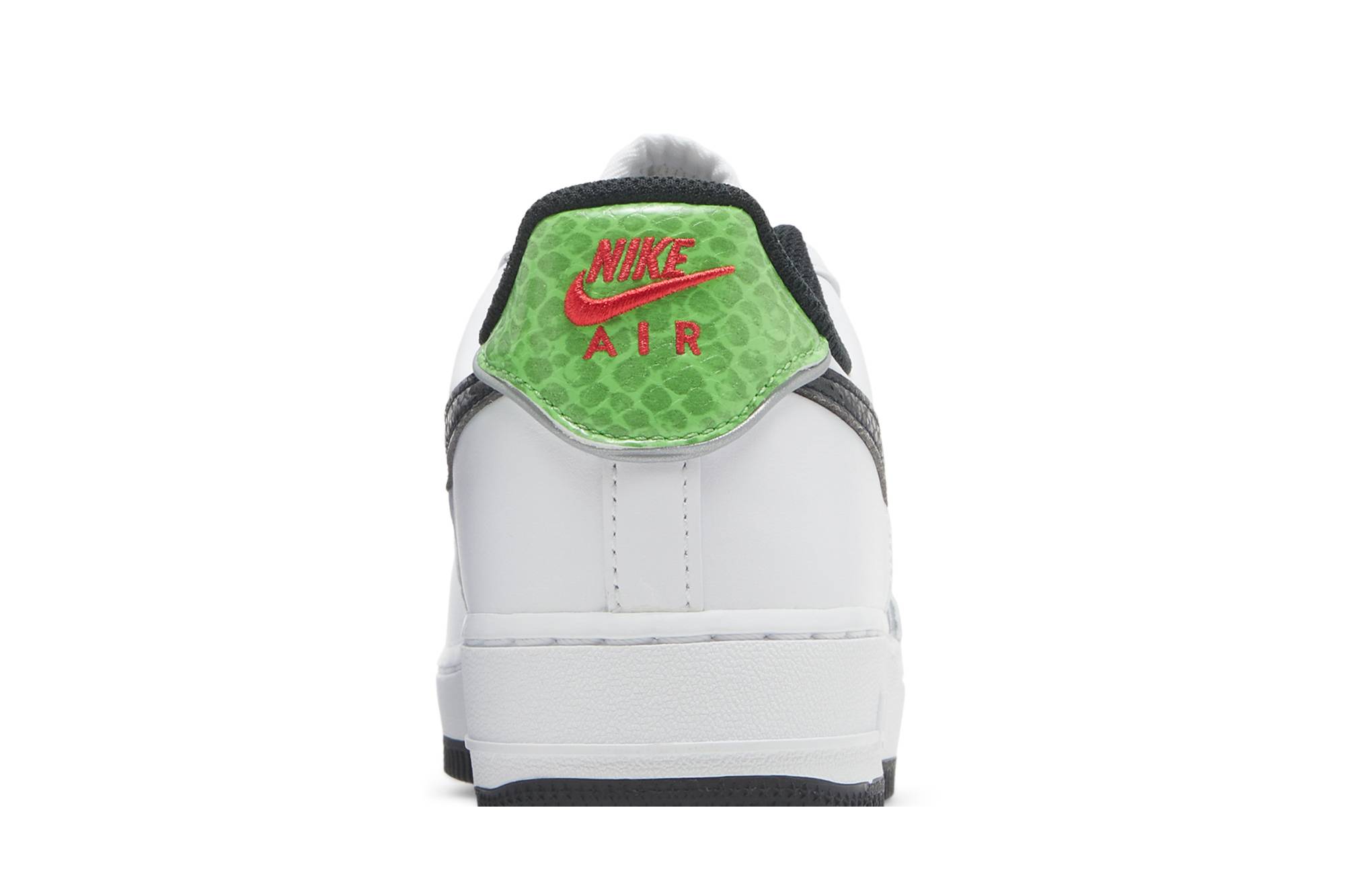 (Women) Nike Air Force 1 Low 07 Just Do ItSnakeskin White Black DV1492-101 Nicesnk