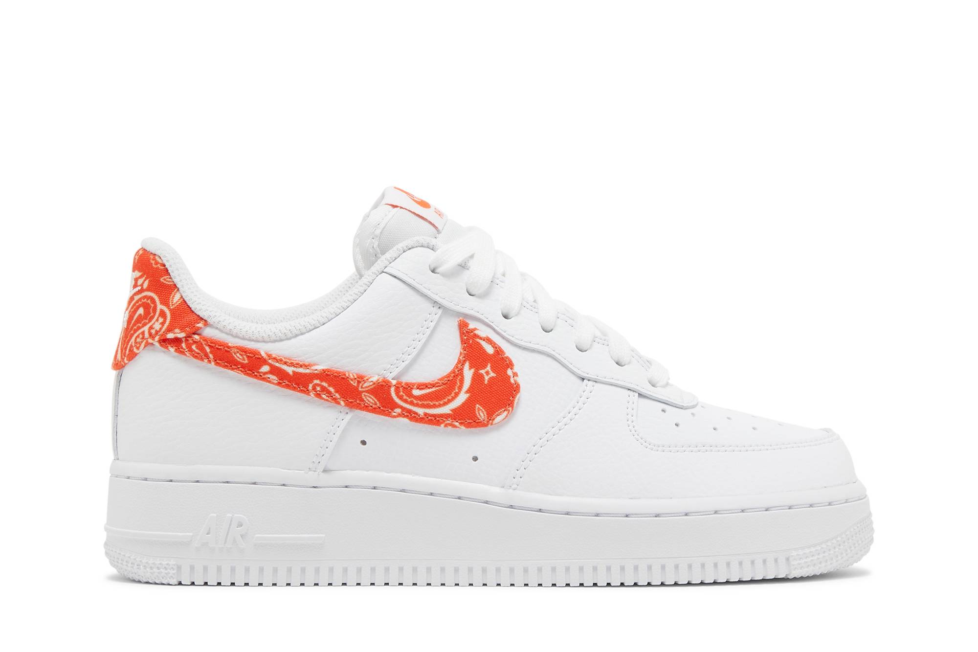 (Women) Nike Air Force 1 Low Orange Paisley DJ9942-102 Nicesnk