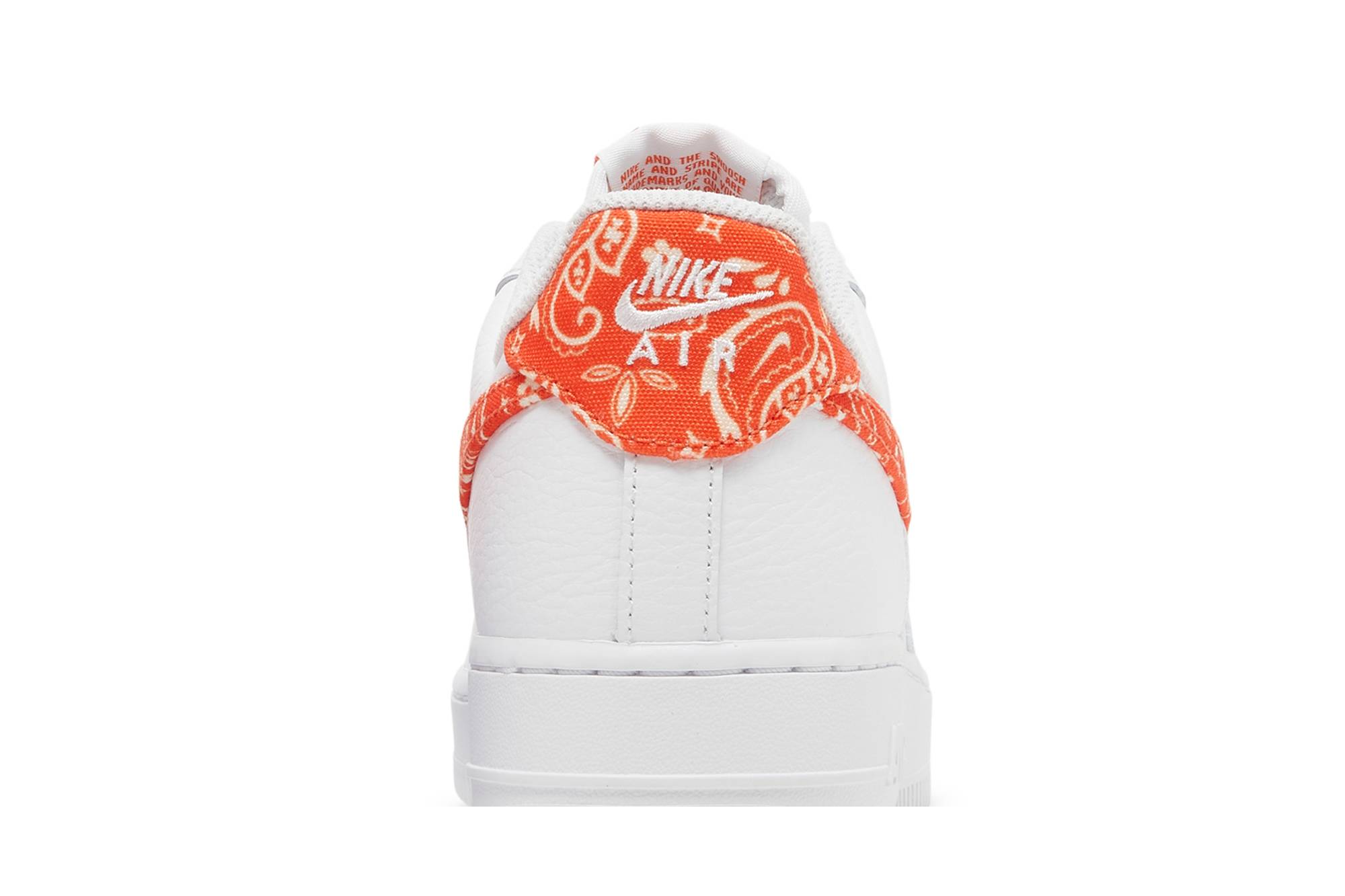 (Women) Nike Air Force 1 Low Orange Paisley DJ9942-102 Nicesnk