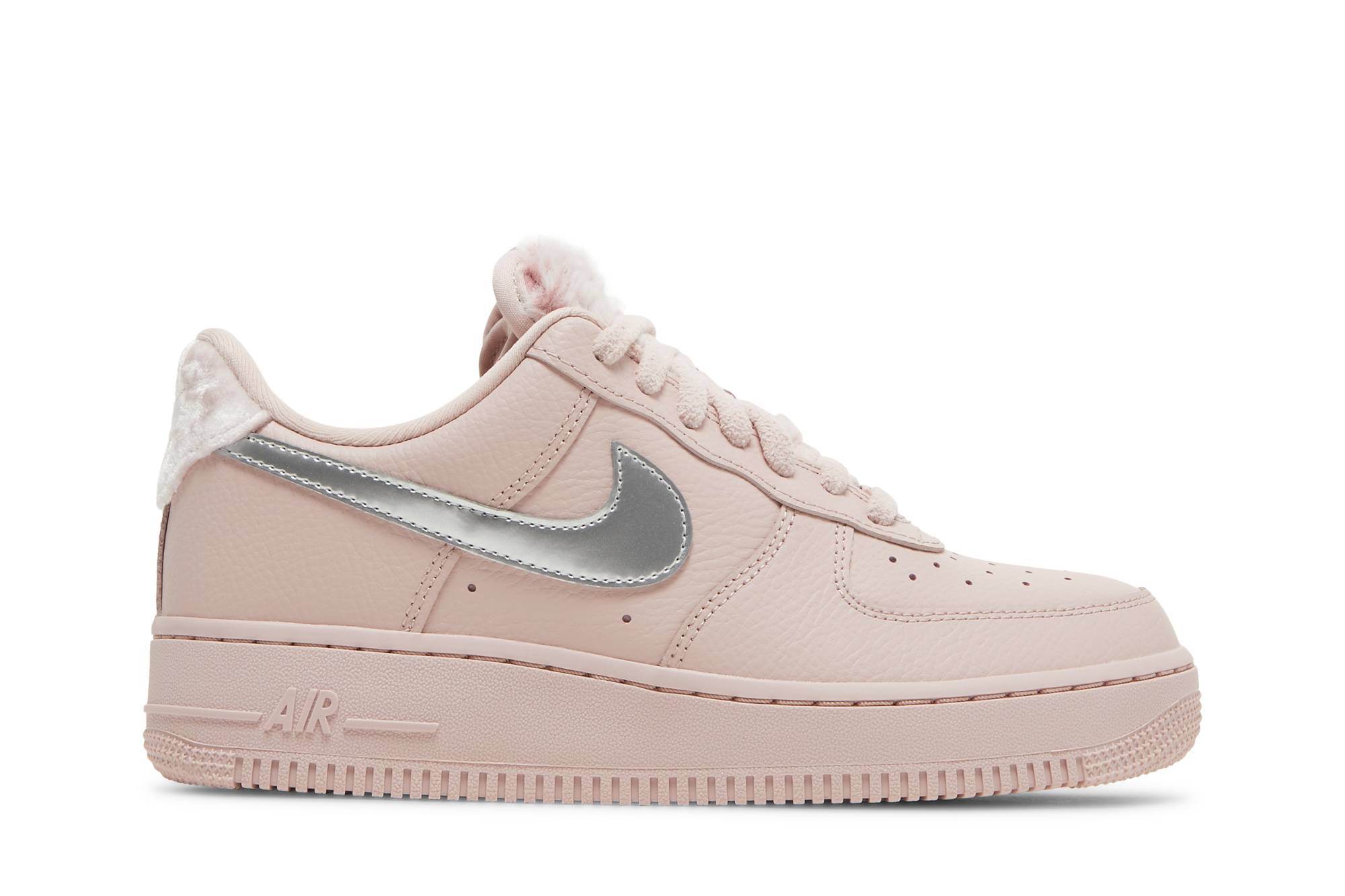 (Women) Nike Air Force 1 Low Pink Sherpa DO6724-601 Nicesnk