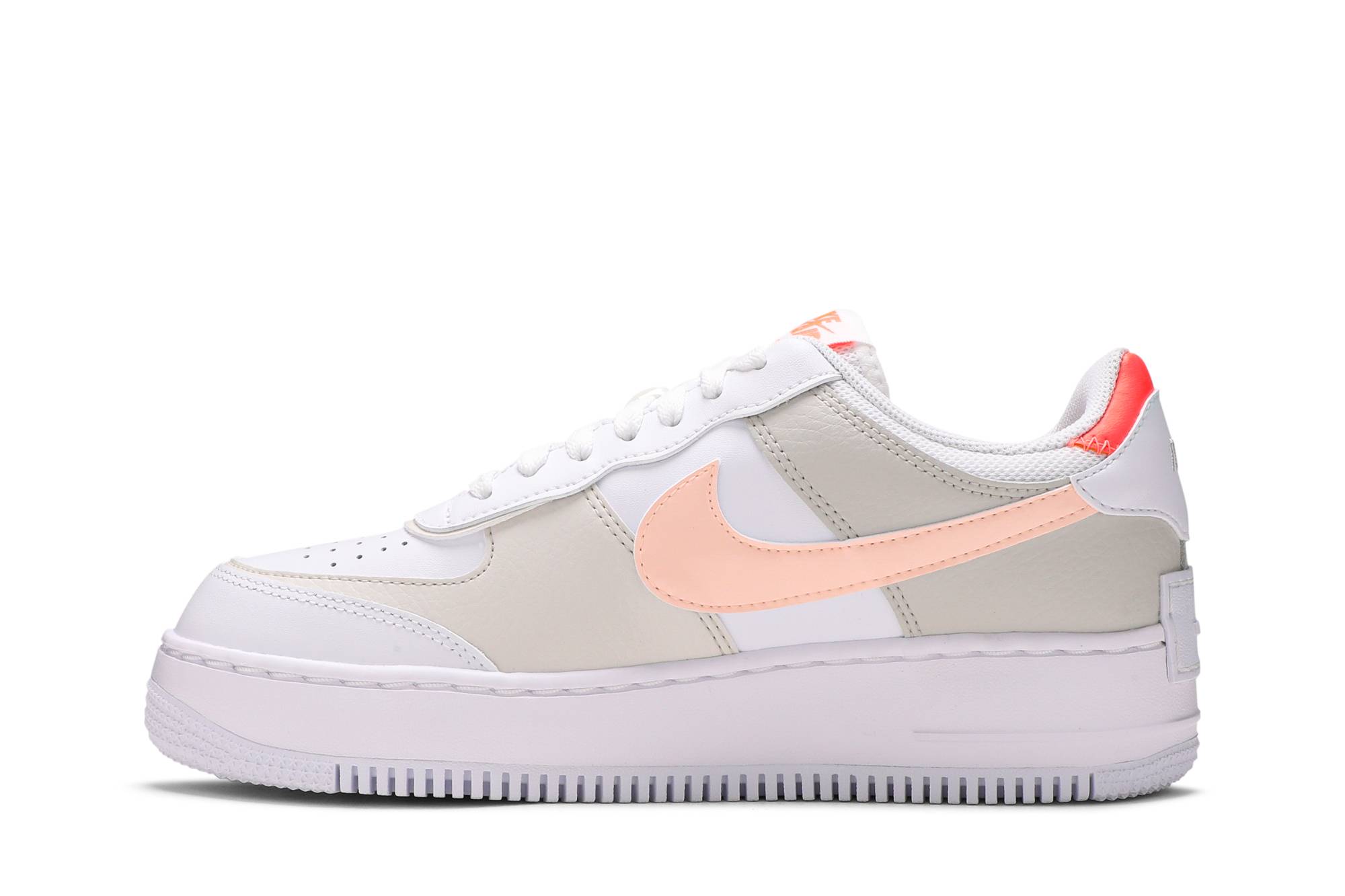 (Women) Nike Air Force 1 Low Shadow ‘White Bright Mango’ DH3896-100