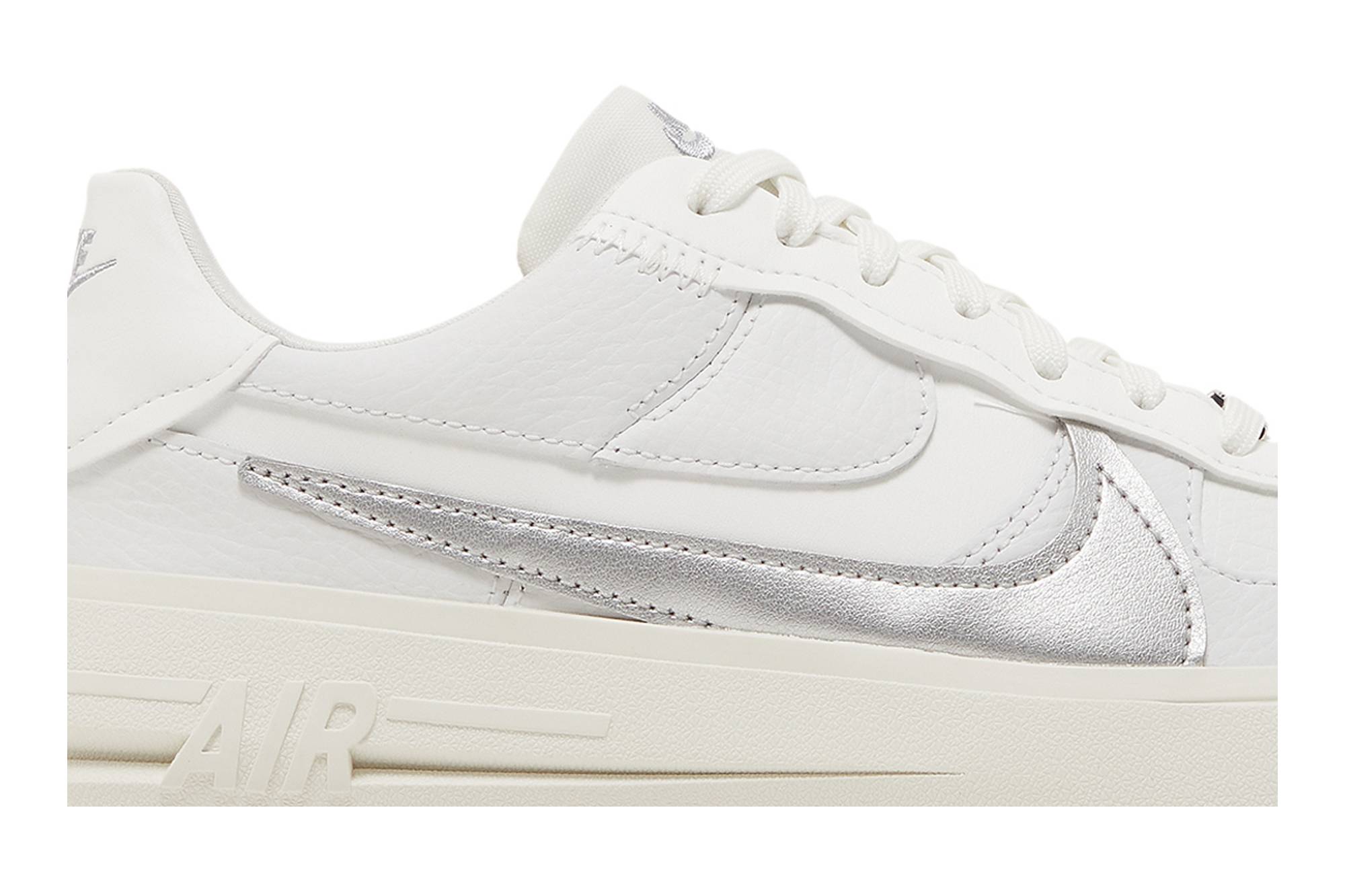 (Women) Nike Air Force 1 PLT.AF.ORM ‘Summit White Metalic Silver’ DJ9946-101