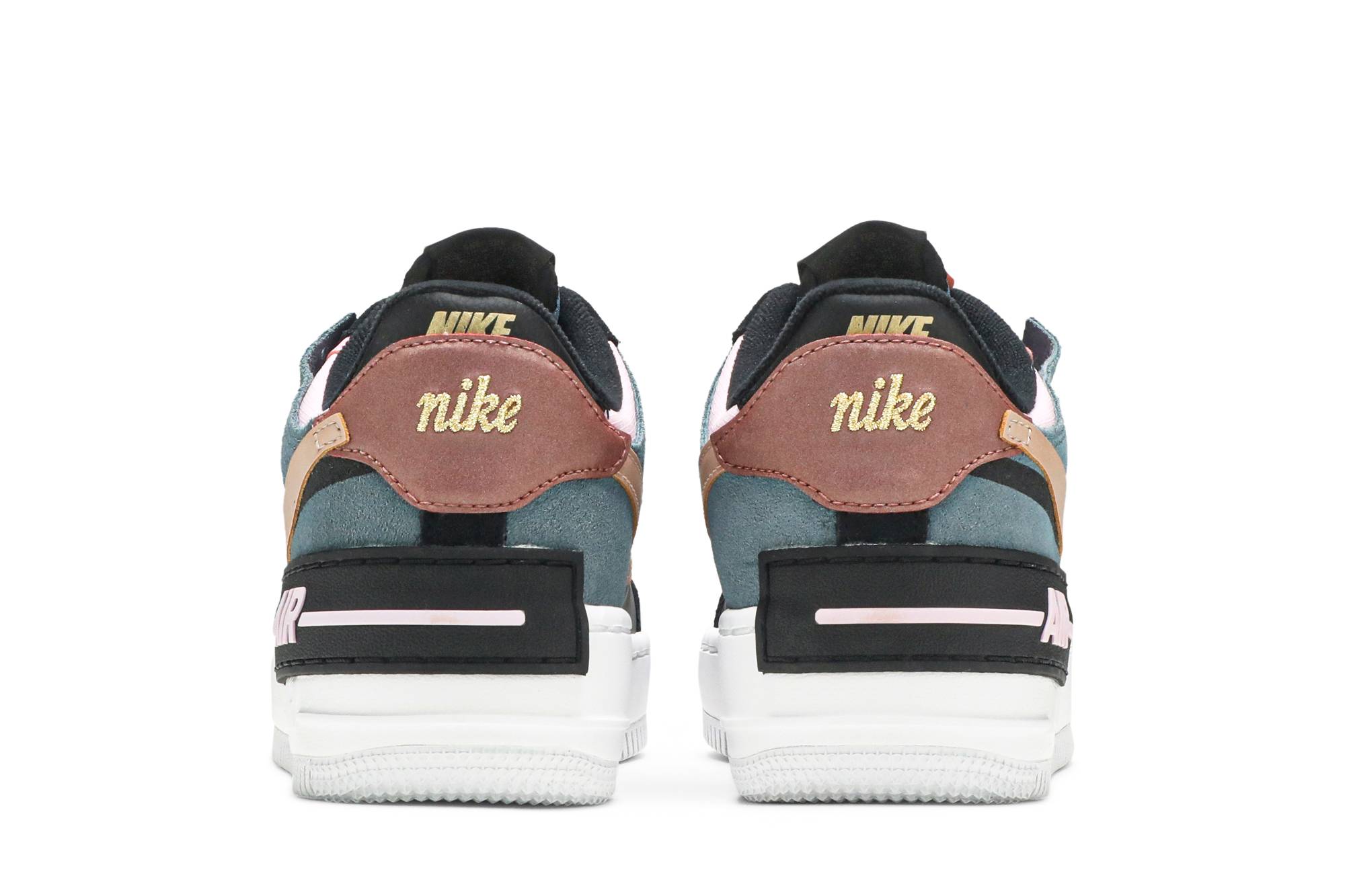 (Women) Nike Air Force 1 Shadow Black Light Arctic Pink CU5315-001 Nicesnk