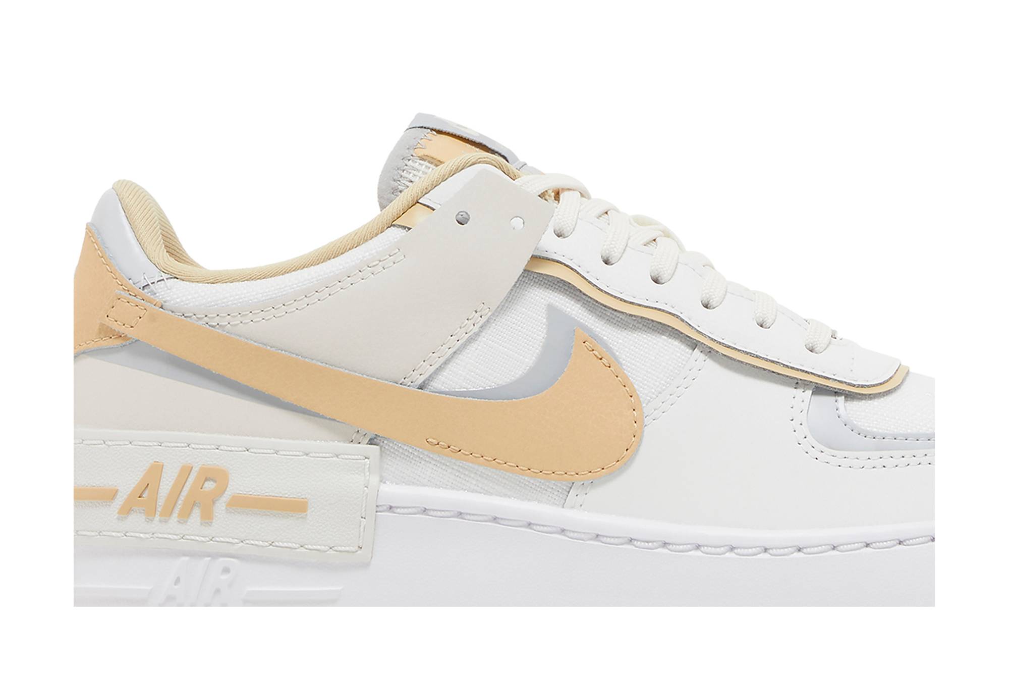 (Women) Nike Air Force 1 Shadow Sesame DV7449-100 Nicesnk
