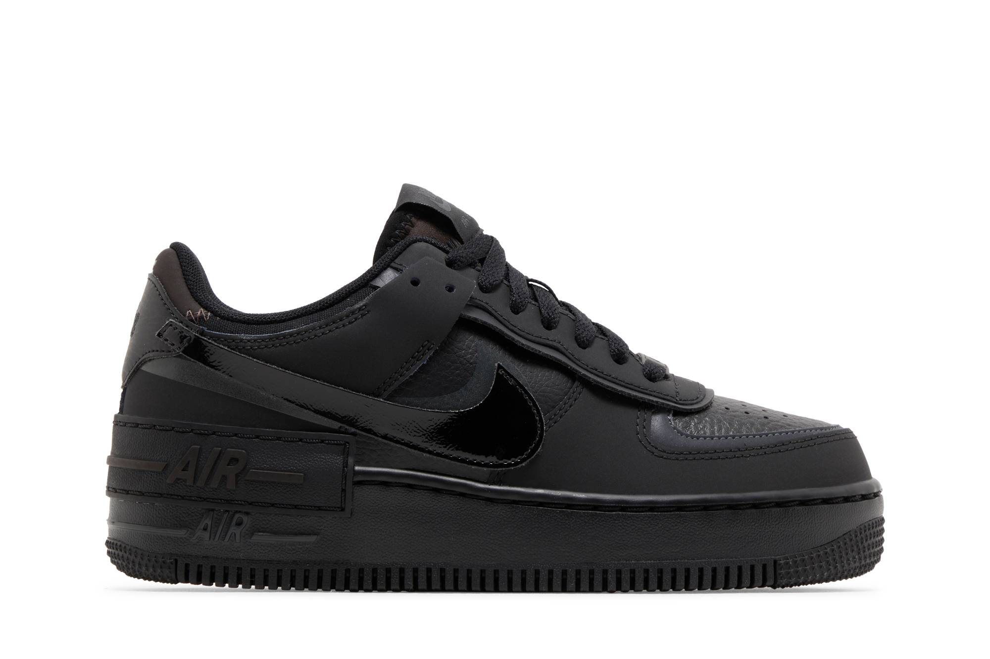 (Women) Nike Air Force 1 Shadow ‘Triple Black’ FB7582-001