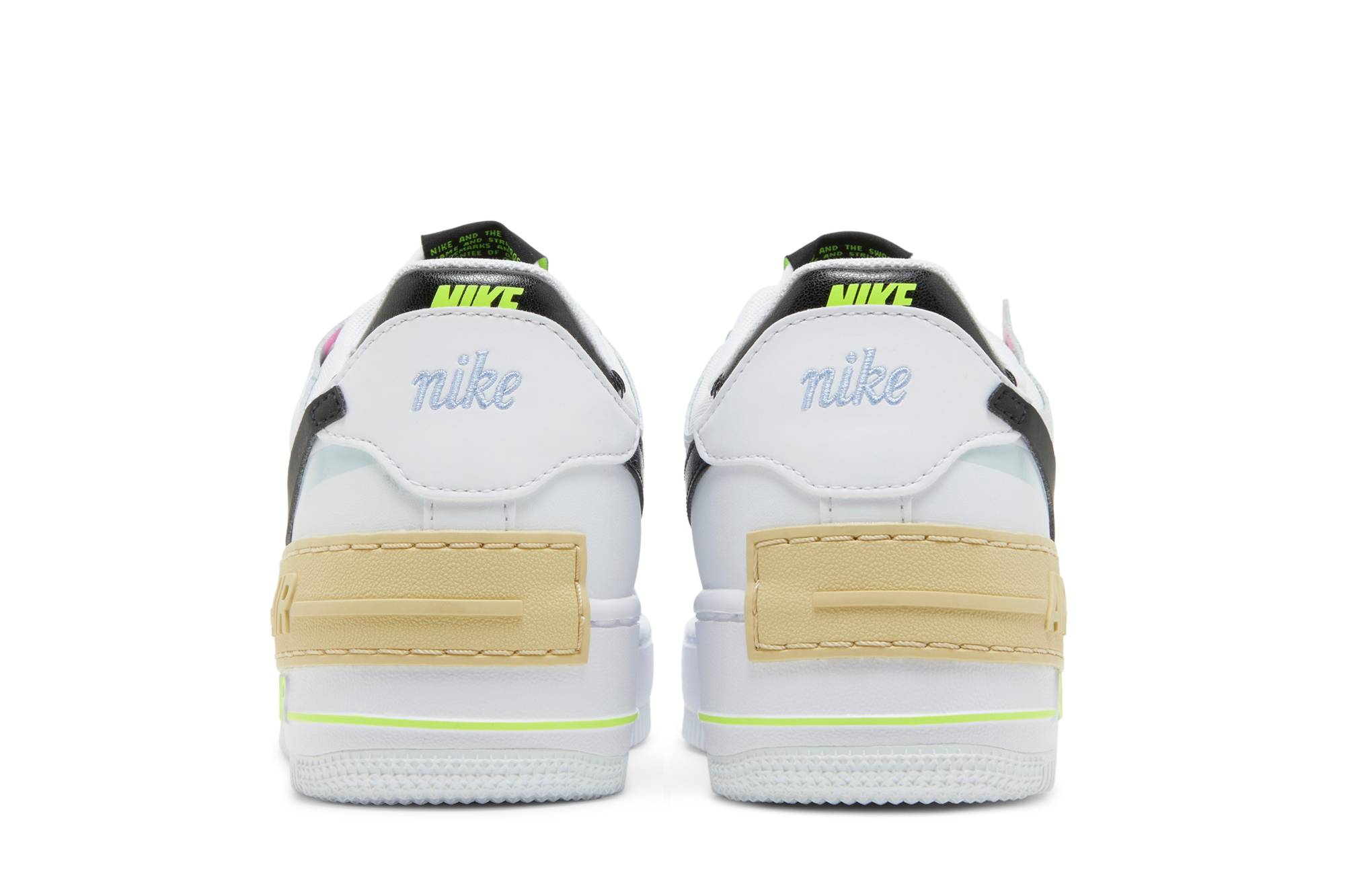 (Women) Nike Air Force 1 Shadow ‘White Black Pastel’ FJ0735-100