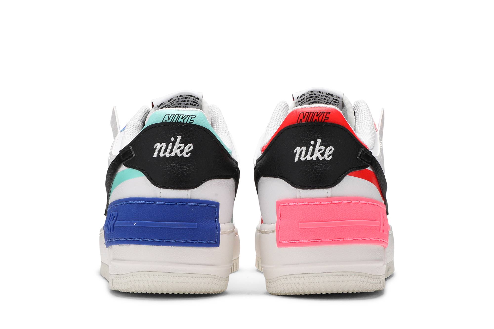 (Women) Nike Air Force 1 Shadow White Multi-Color DH1965-100 Nicesnk