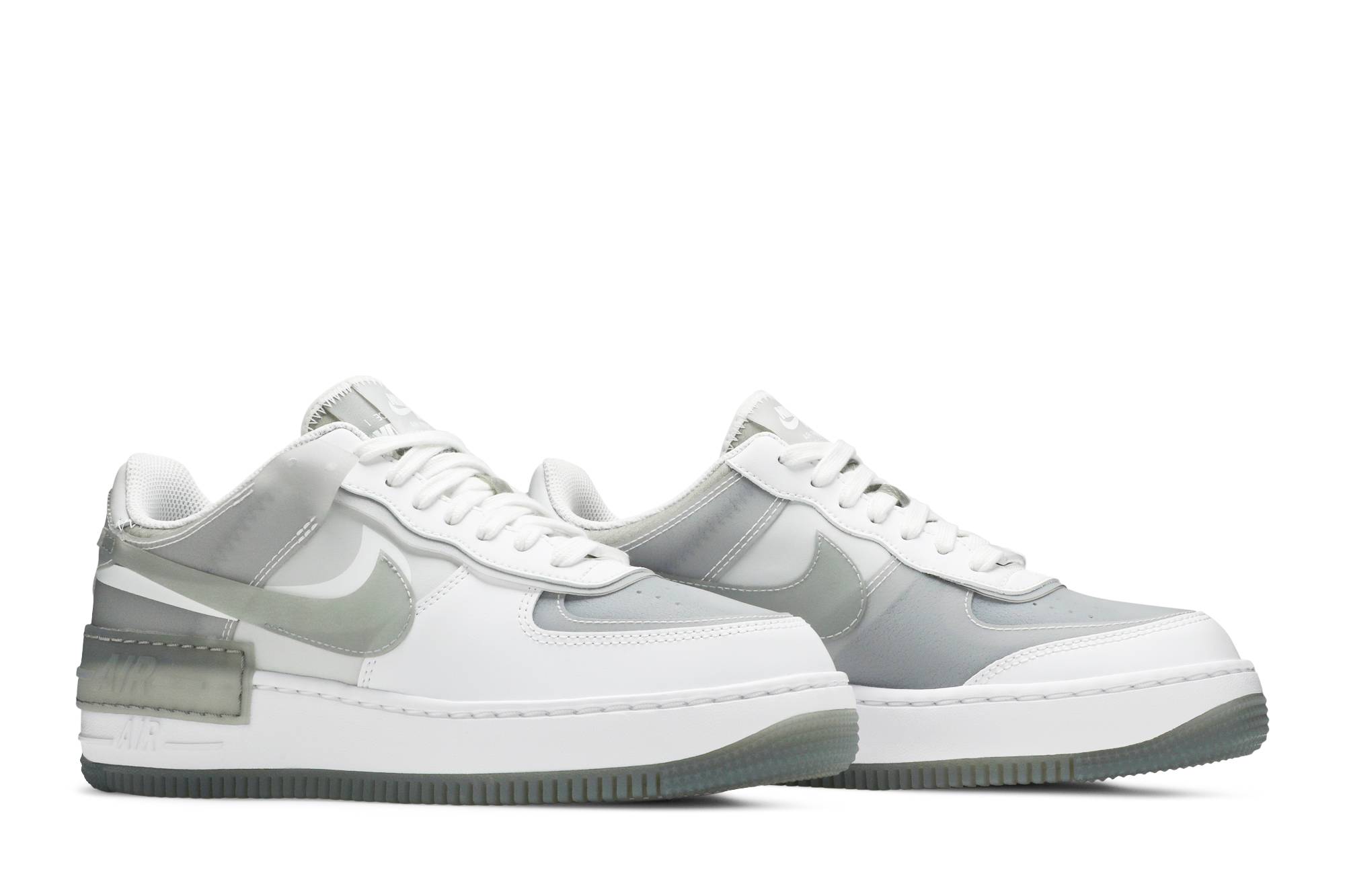 (Women) Nike Air Force 1 Shadow SE Particle Grey CK6561-100 Nicesnk