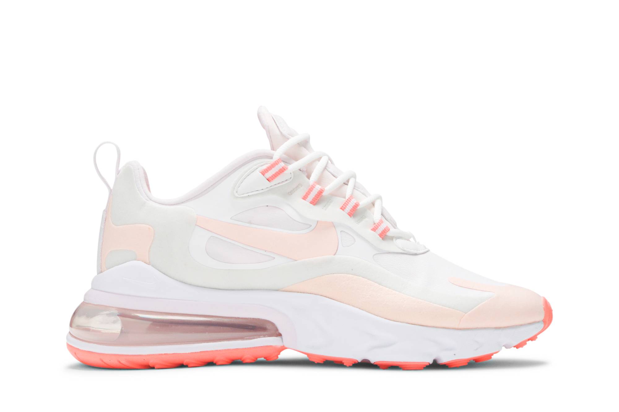 (Women) Nike Air Max 270 React Crimson Tint CJ0619-103 Nicesnk
