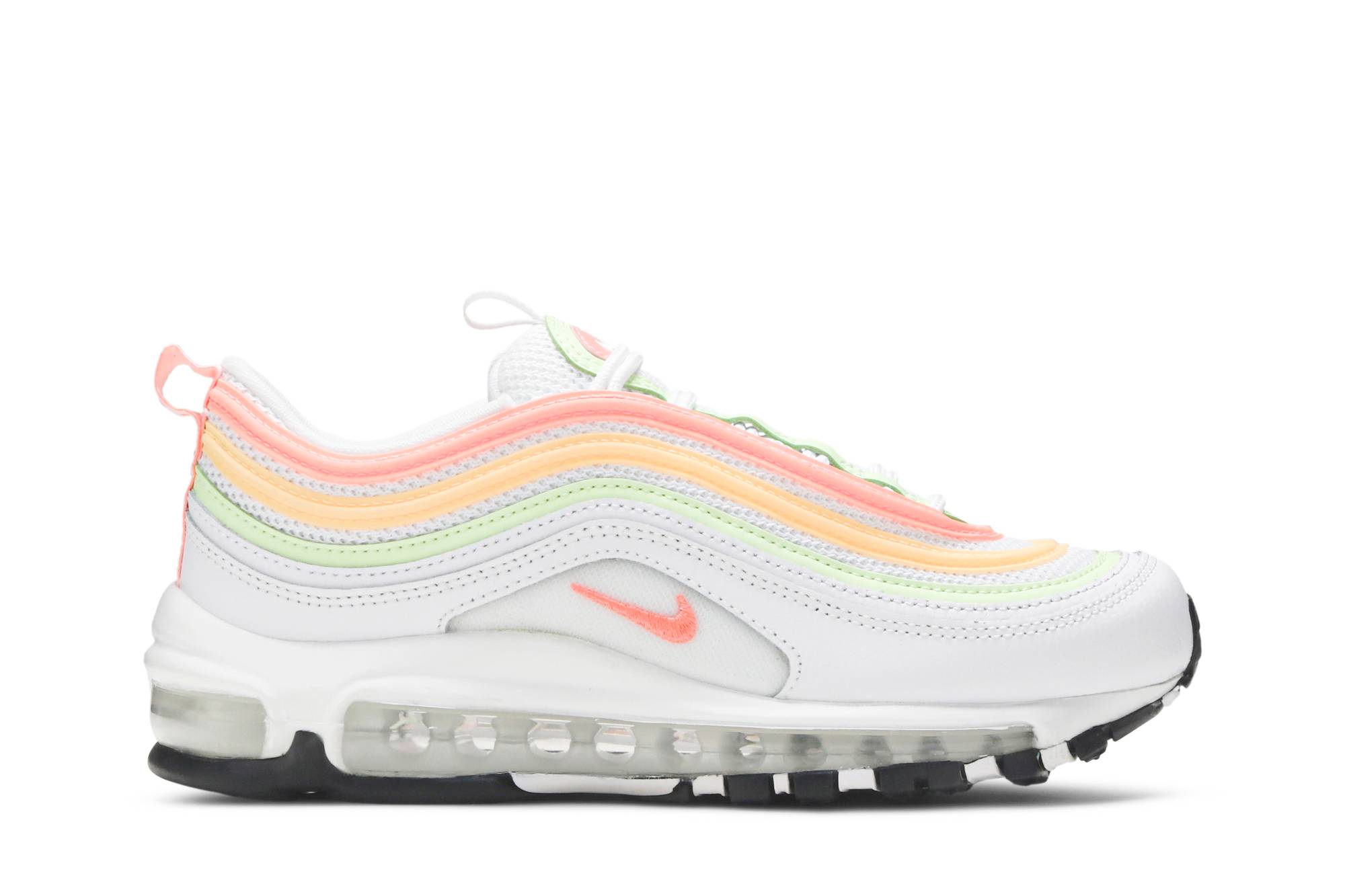 (Women) Nike Air Max 97 Melon Tint Barely Volt Atomic Pink CZ6087-100 Nicesnk