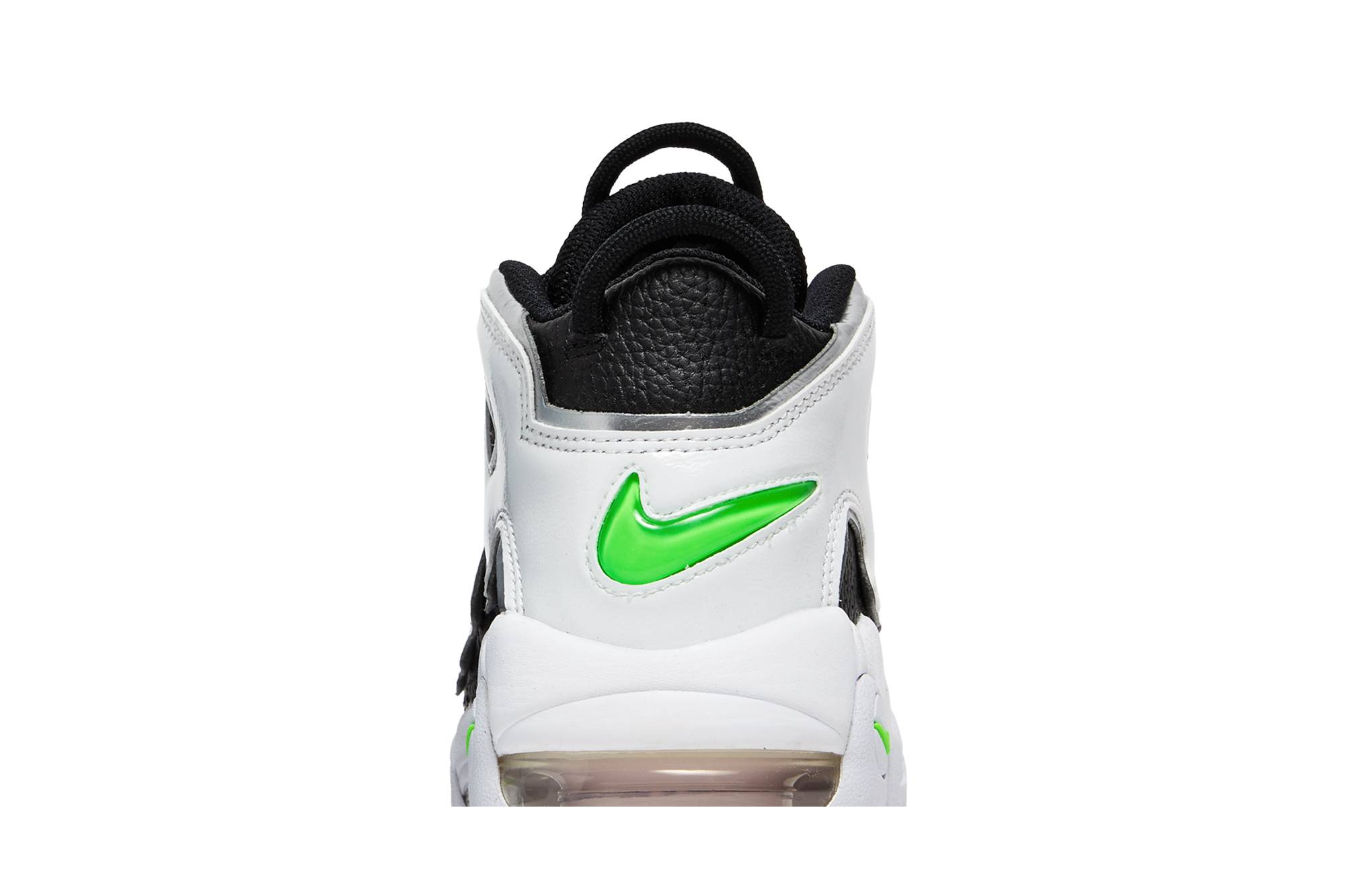 (Women) Nike Air More Uptempo Black Metallic Silver DN8008-001 Nicesnk