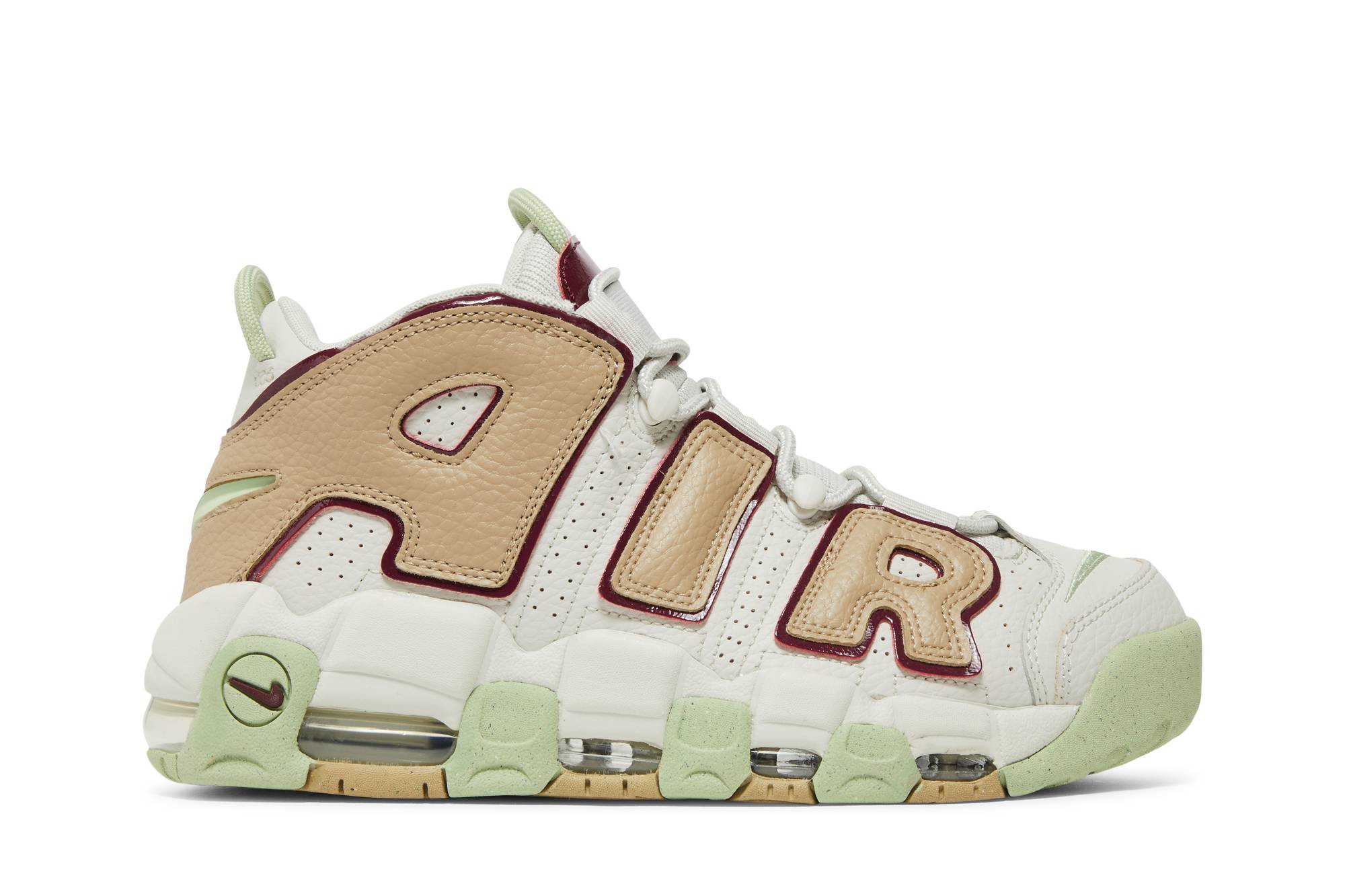 (Women) Nike Air More Uptempo Light Bone Alligator DX8955-001 Nicesnk