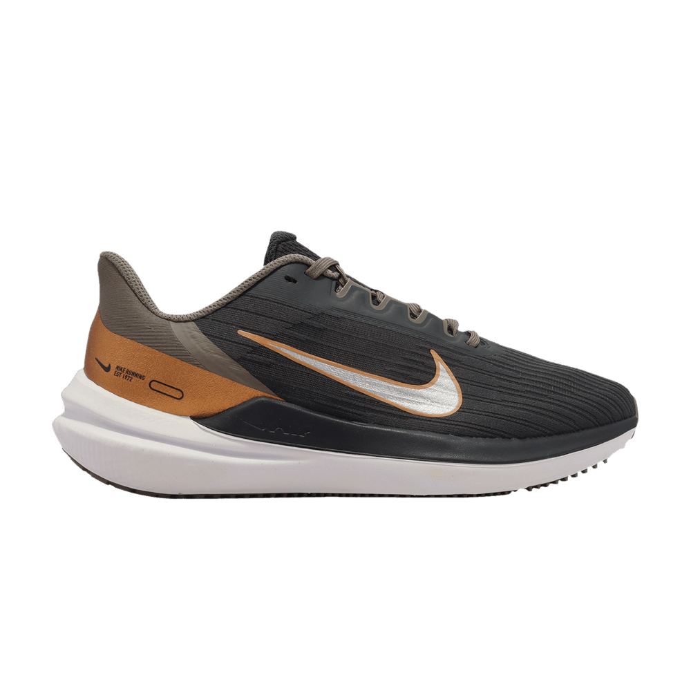(Women) Nike Air Winflo 9 Grey Metallic Copper DD8686-005 Nicesnk