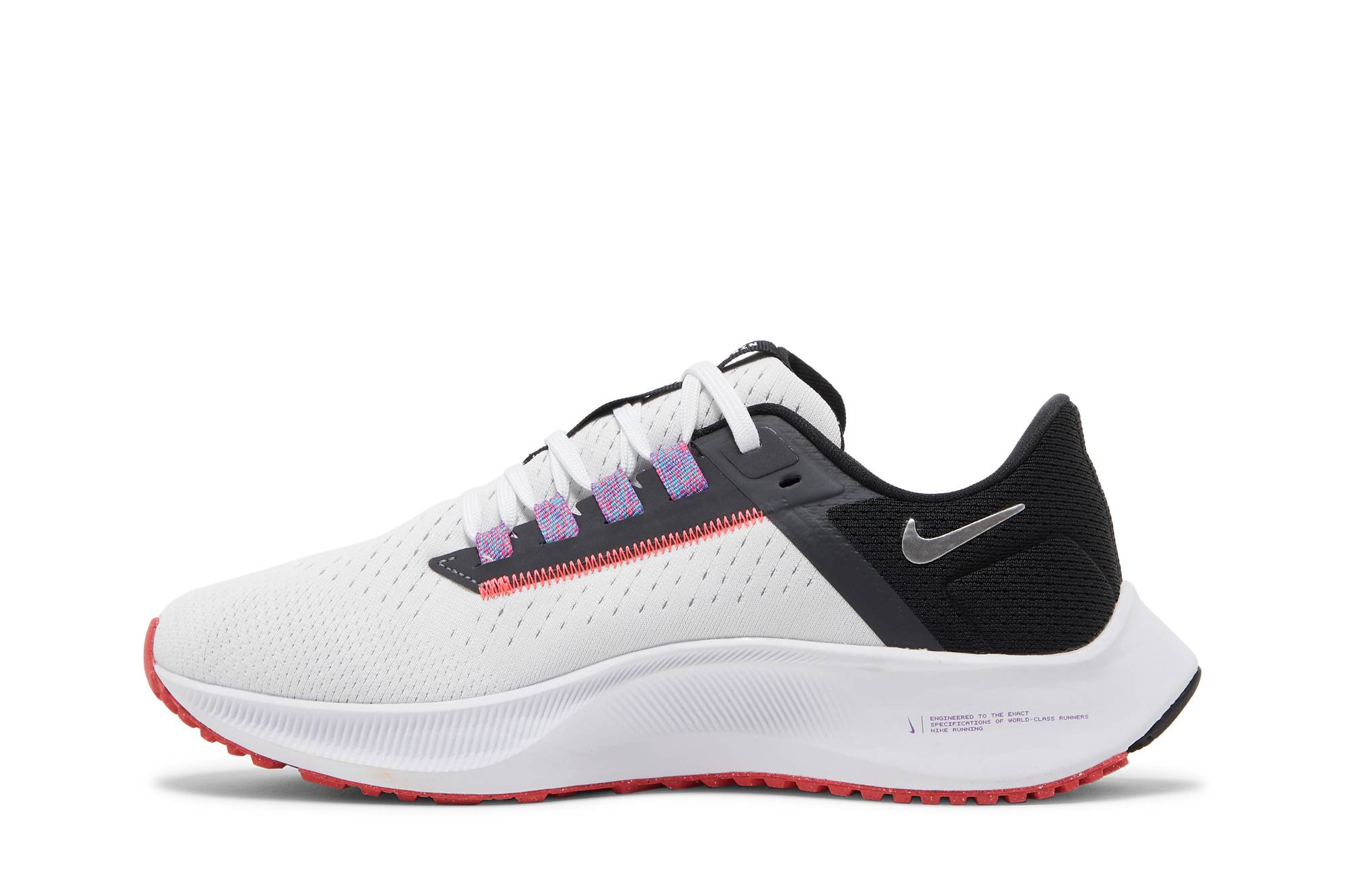 (Women) Nike Air Zoom Pegasus 38 White Metallic Silver CW7358-101 Nicesnk