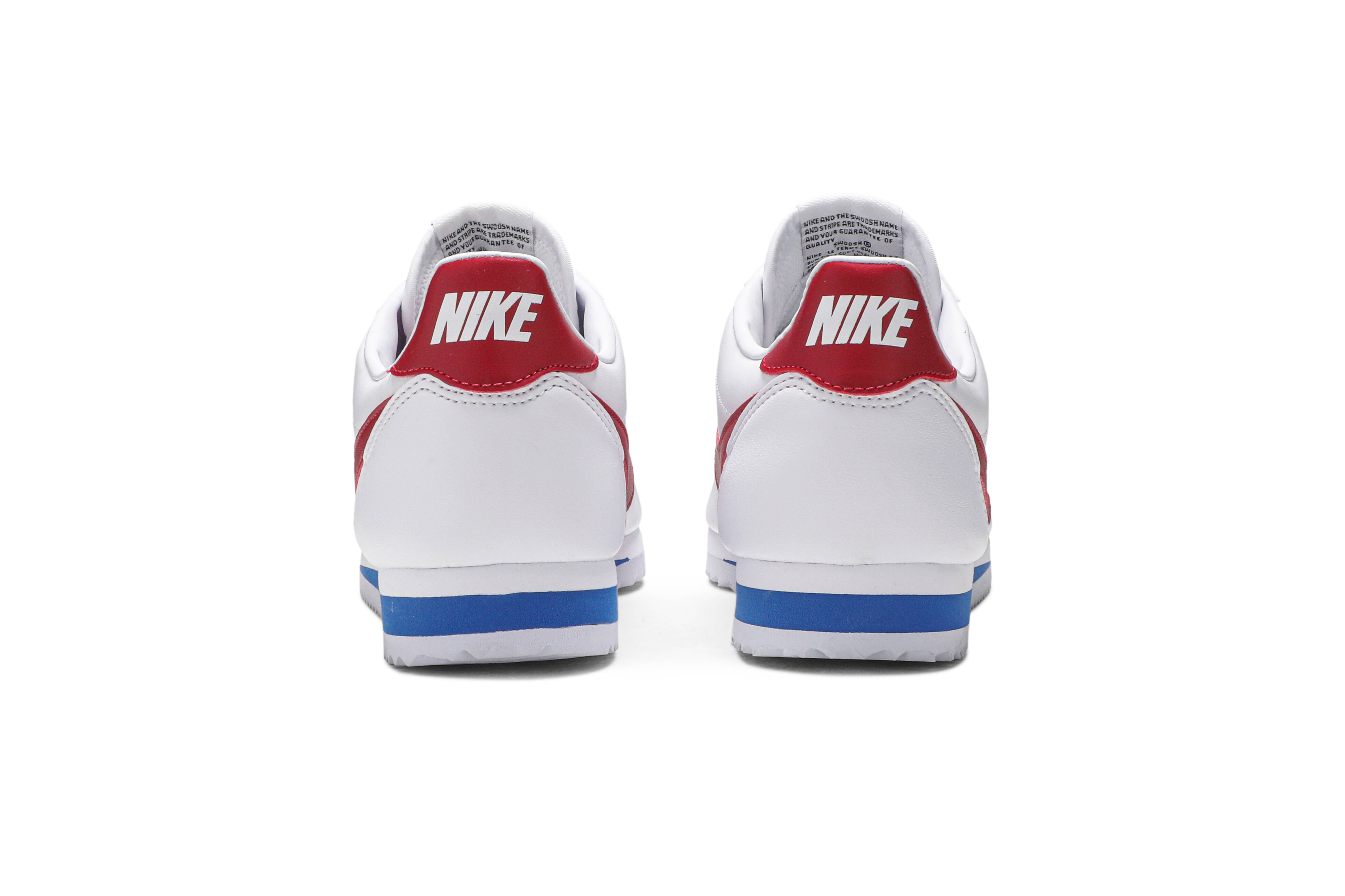 (Women) Nike Classic Cortez Leather ‘White Red’ 807471-103