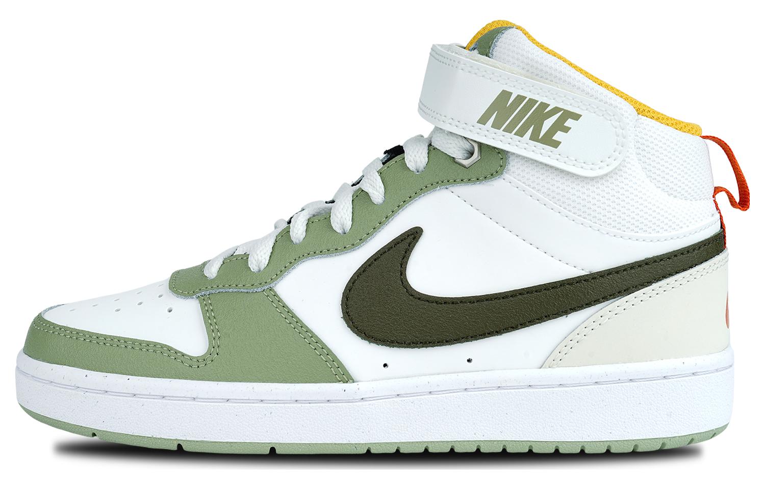 (Youth) Nike Court Borough Mid 2 Shoes ‘Off White Green’ FV3649-171