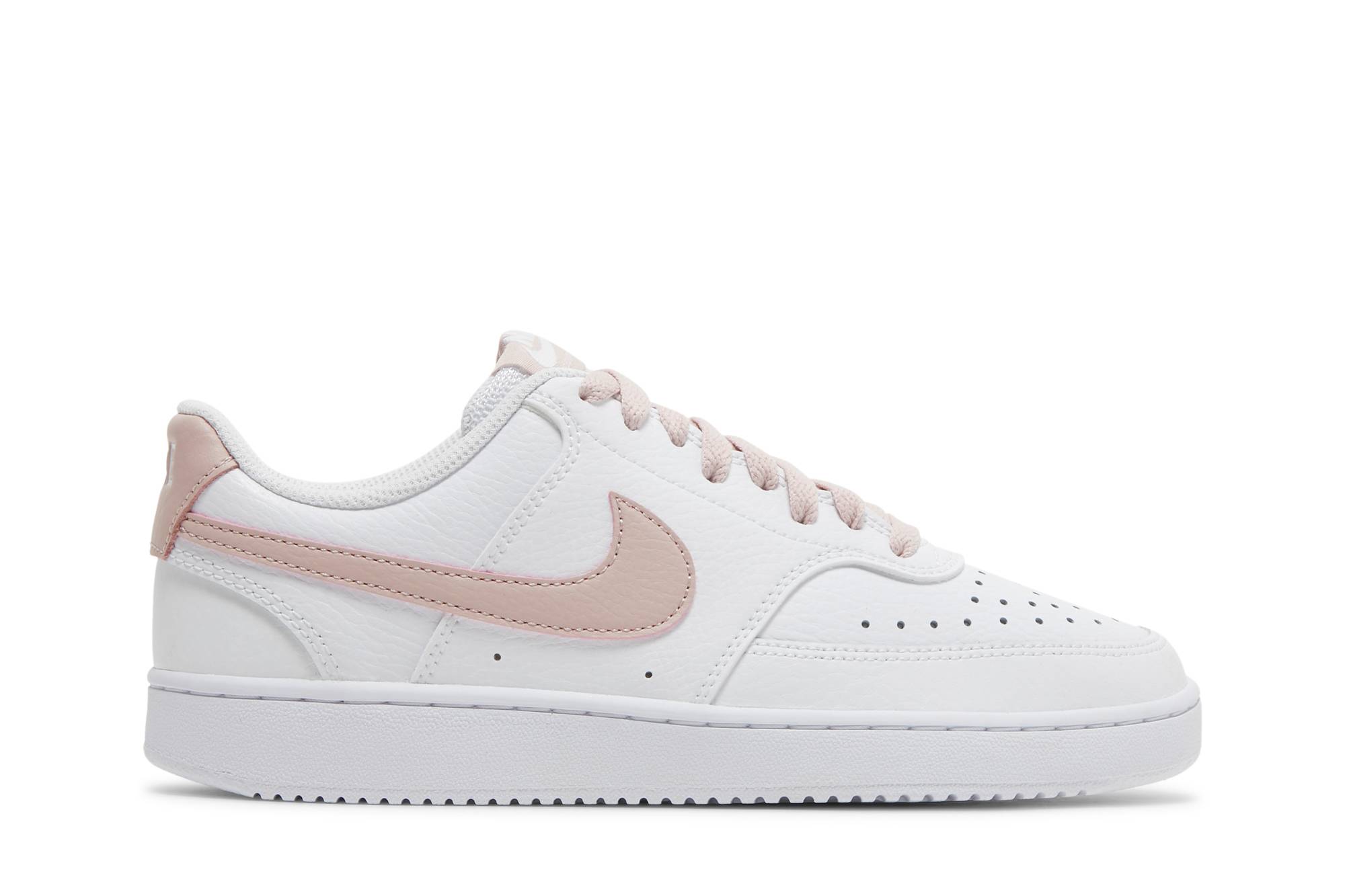 (Women) Nike Court Vision Low White Pink Oxford CD5434-113 Nicesnk
