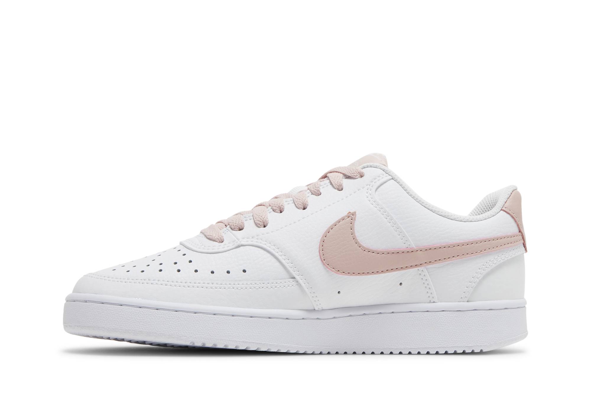 (Women) Nike Court Vision Low White Pink Oxford CD5434-113 Nicesnk