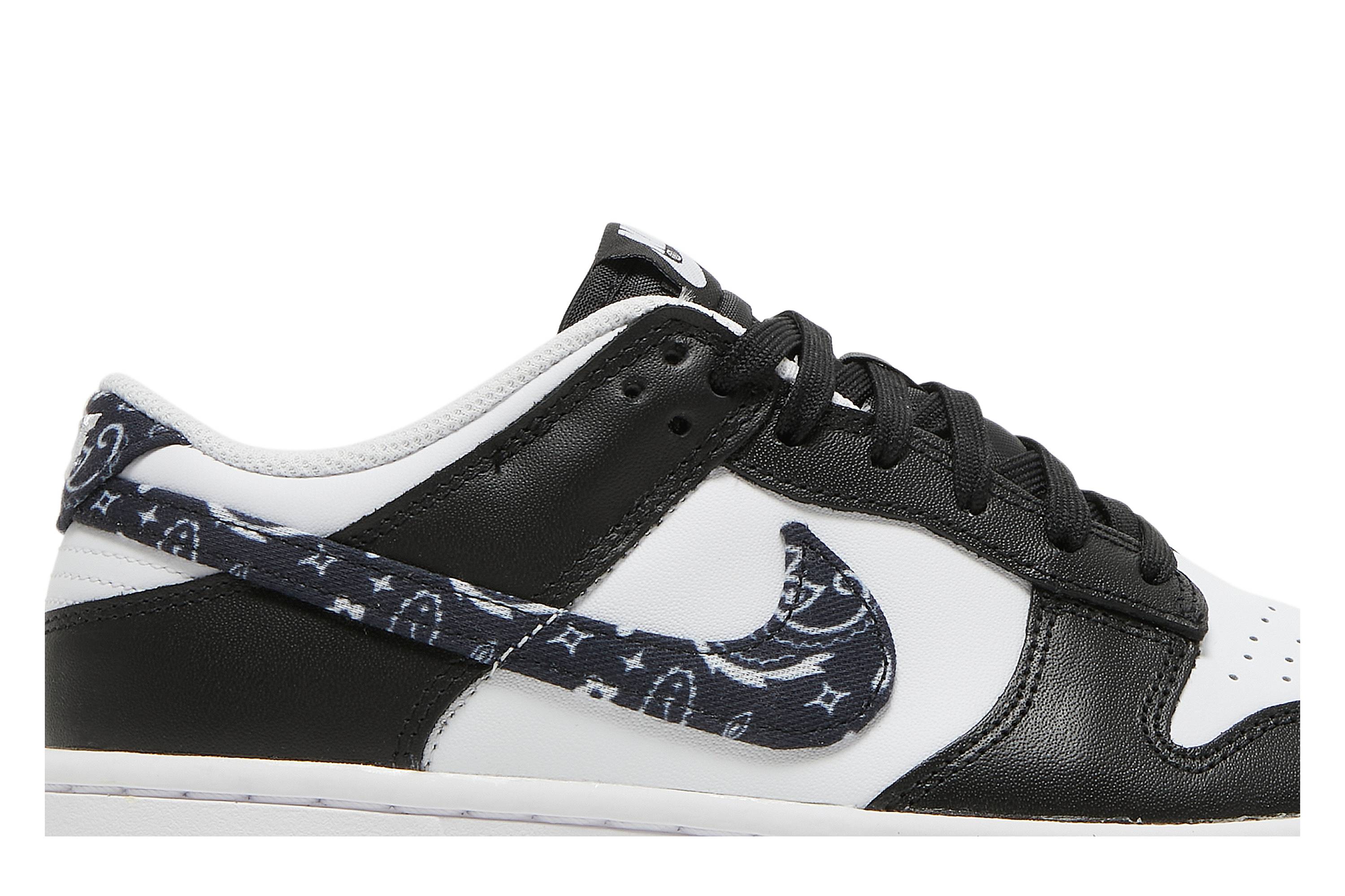 (Women) Nike Dunk Low Black Paisley DH4401-100 Nicesnk