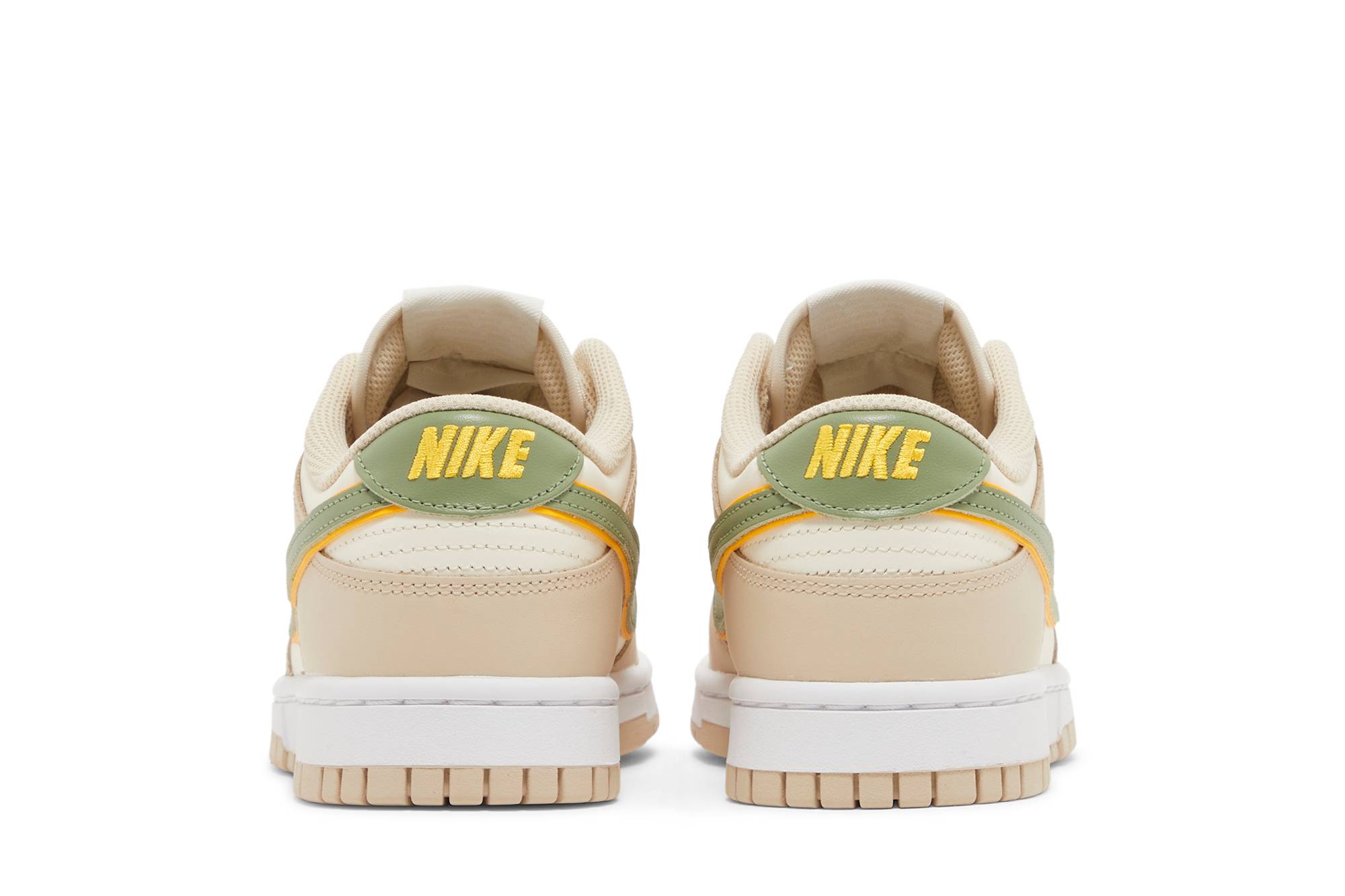 (Women) Nike Dunk Low Pale Ivory Oil Green FQ6869-131 Nicesnk