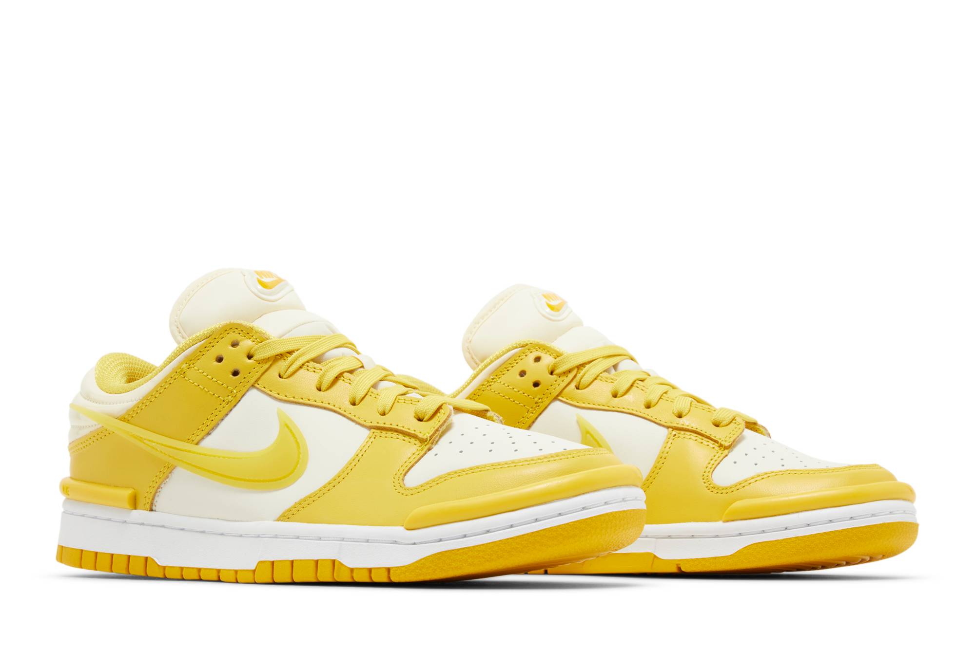 (Women) Nike Dunk Low Twist Vivid Sulfur DZ2794-100 Nicesnk