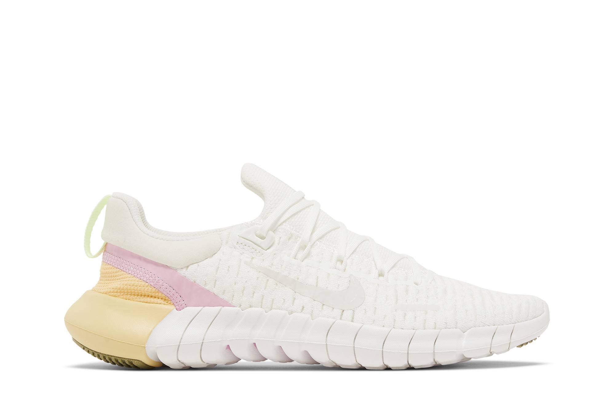 (Women) Nike Free Run 5.0 Summit White Light Arctic Pink CZ1891-100 Nicesnk