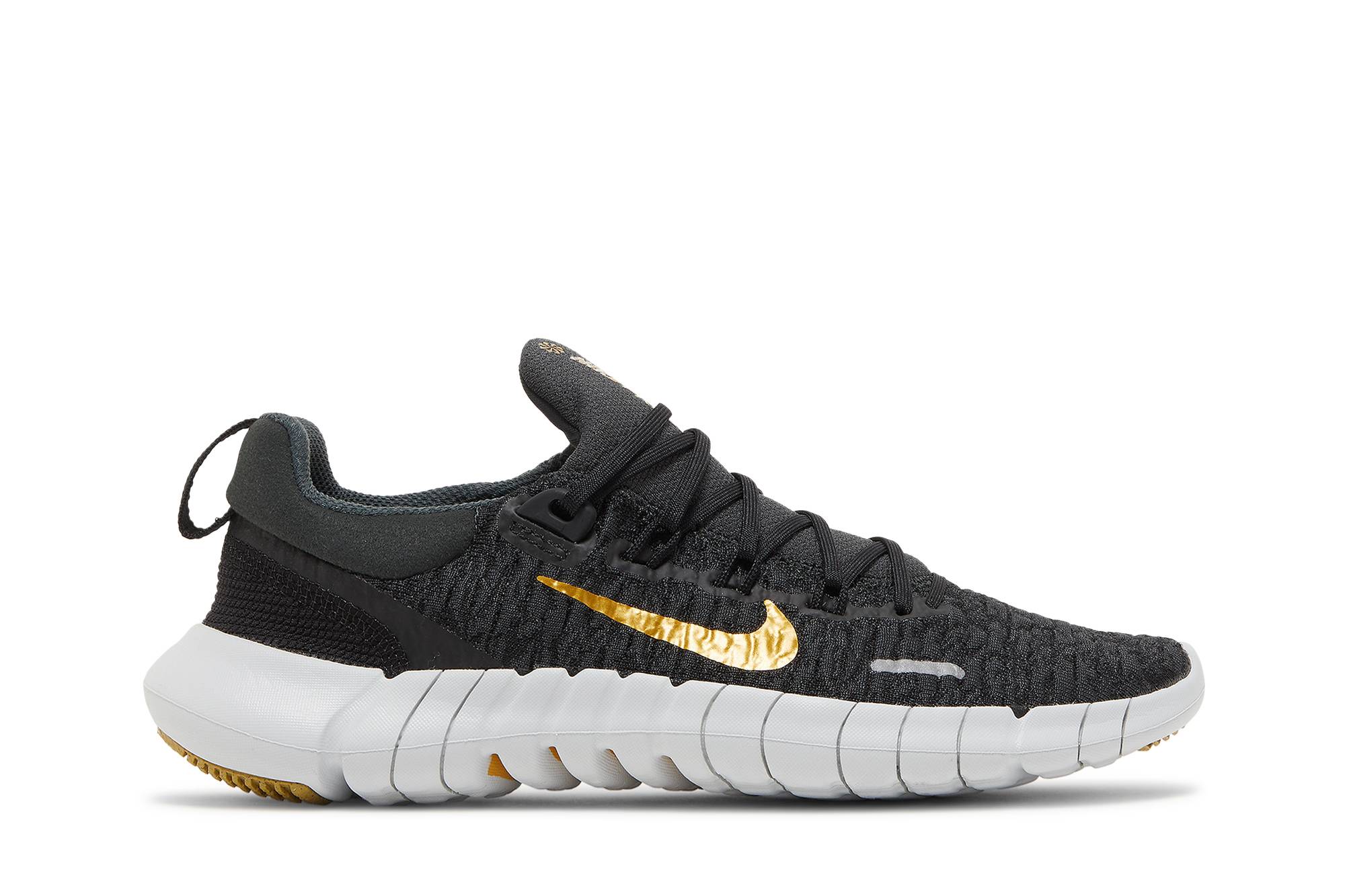 (Women) Nike Free Run 5.0 Next Nature ‘Dark Smoke Grey Metallic Gold Coin’ CZ1891-005