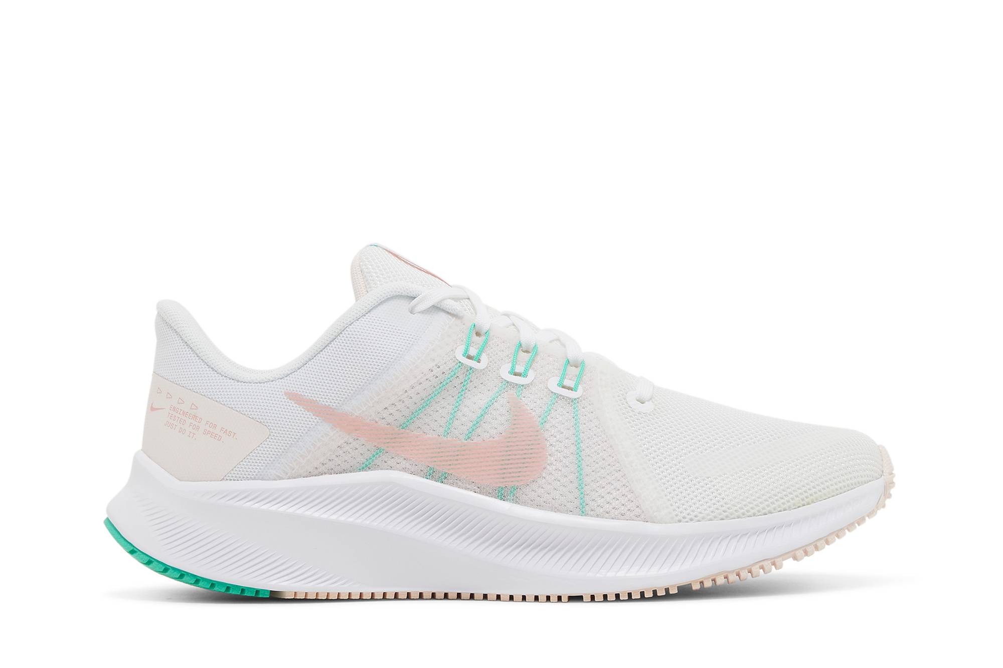 (Women) Nike Quest 4 ‘White Pink’ DA1106-105