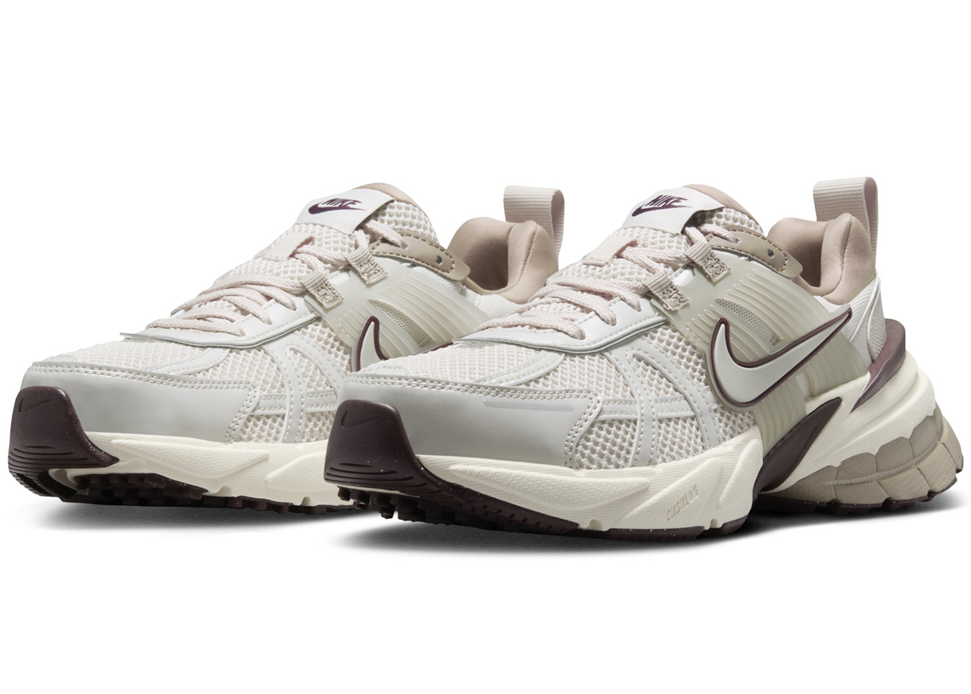 (Women) Nike V2K Run Light Orewood Brown FD0736-103 Nicesnk