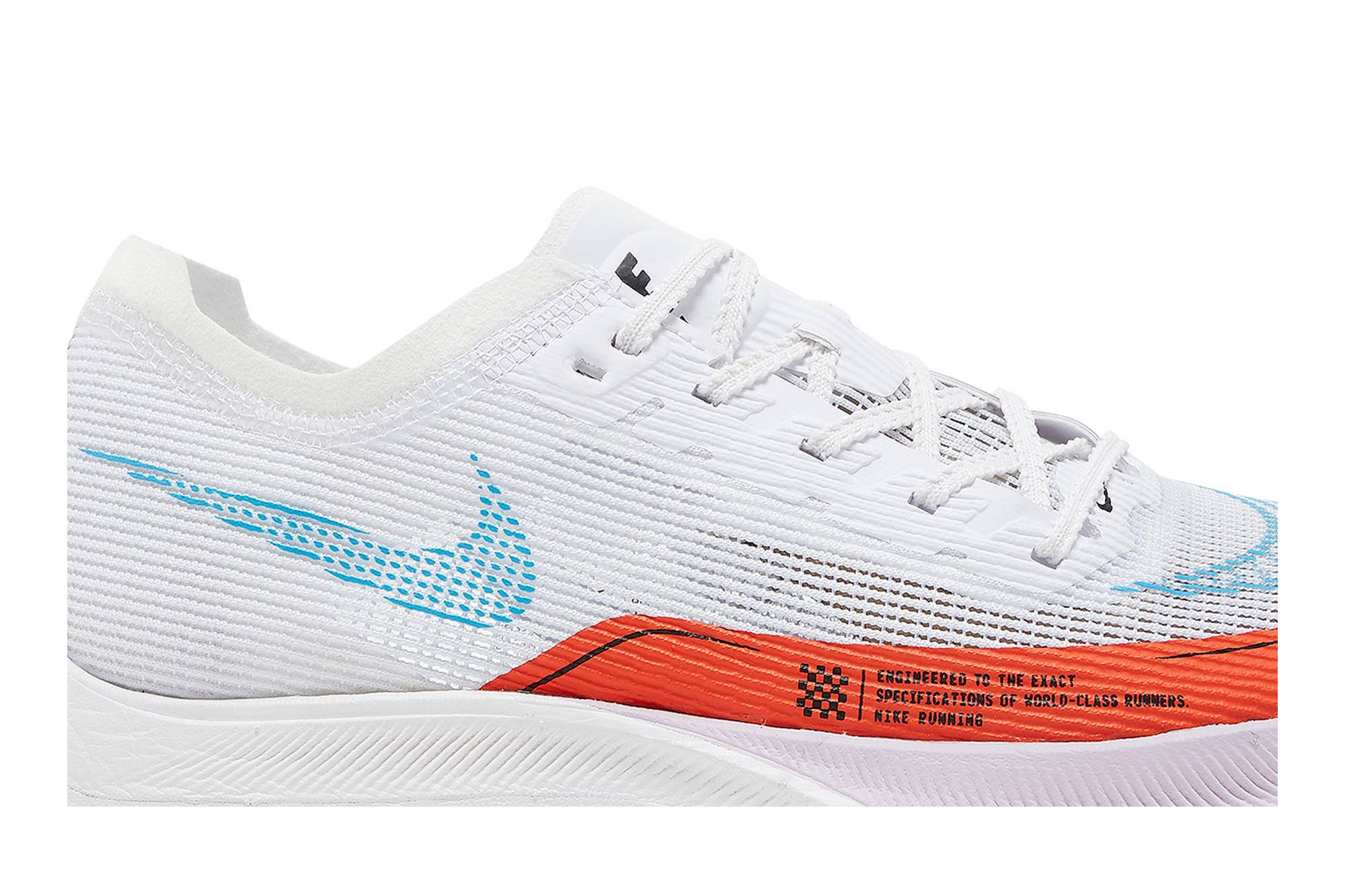 (Women) Nike ZoomX Vaporfly Next% 2 White Rush Orange CU4123-102 Nicesnk