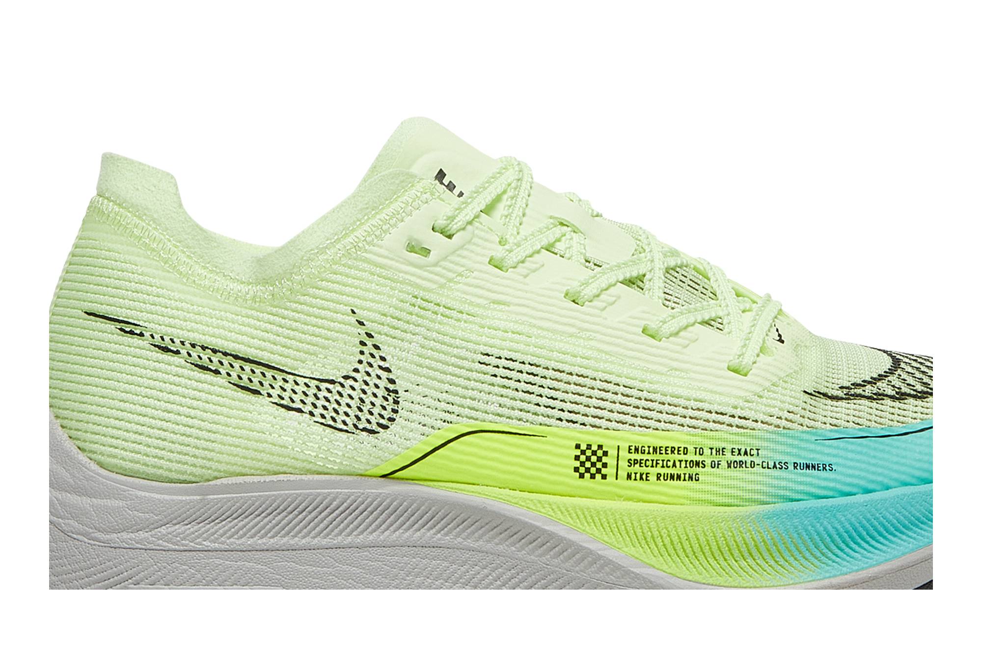 (Women) Nike ZoomX Vaporfly Next% 2 Barely Volt Turquoise CU4123-700 Nicesnk